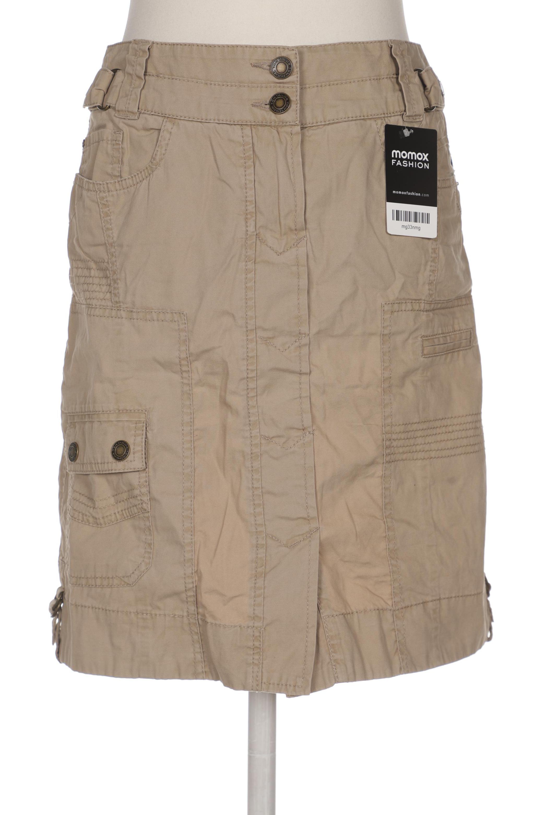 

TOM Tailor Denim Damen Rock, beige, Gr. 34