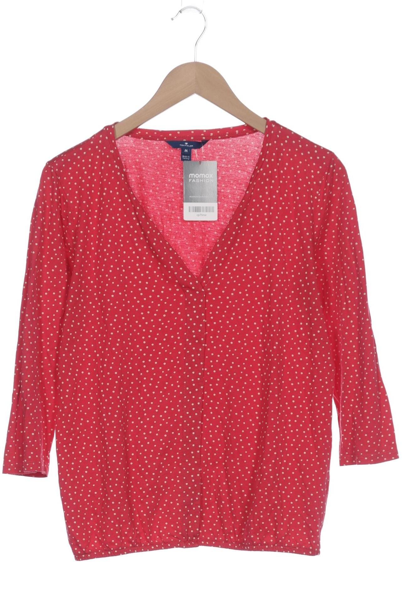 

TOM Tailor Denim Damen Langarmshirt, rot, Gr. 38