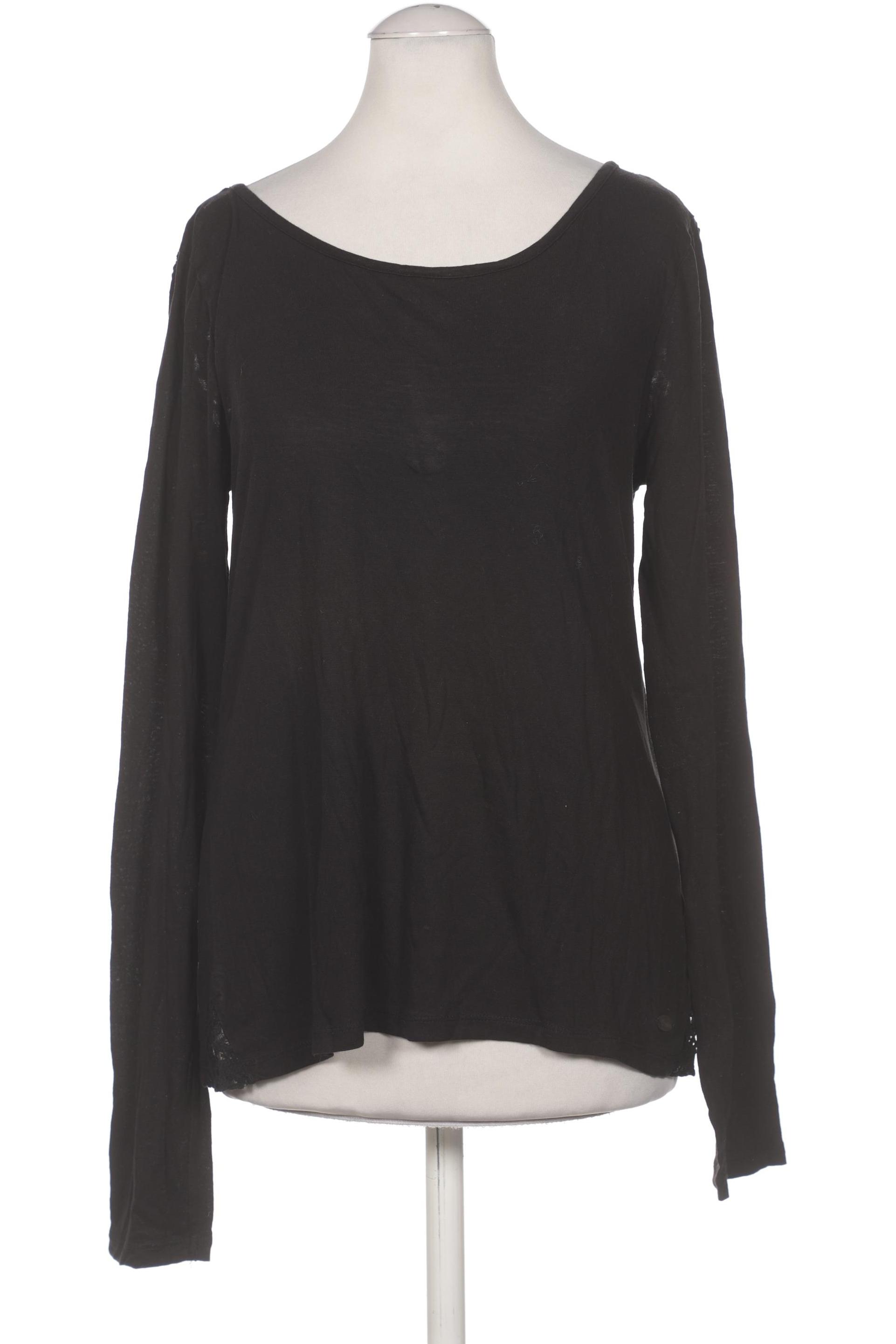 

TOM Tailor Denim Damen Langarmshirt, schwarz, Gr. 36