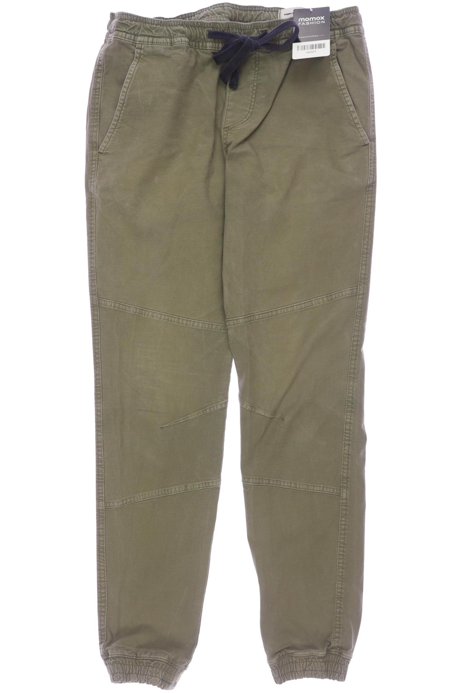 

TOM Tailor Denim Herren Stoffhose, grün, Gr. 0