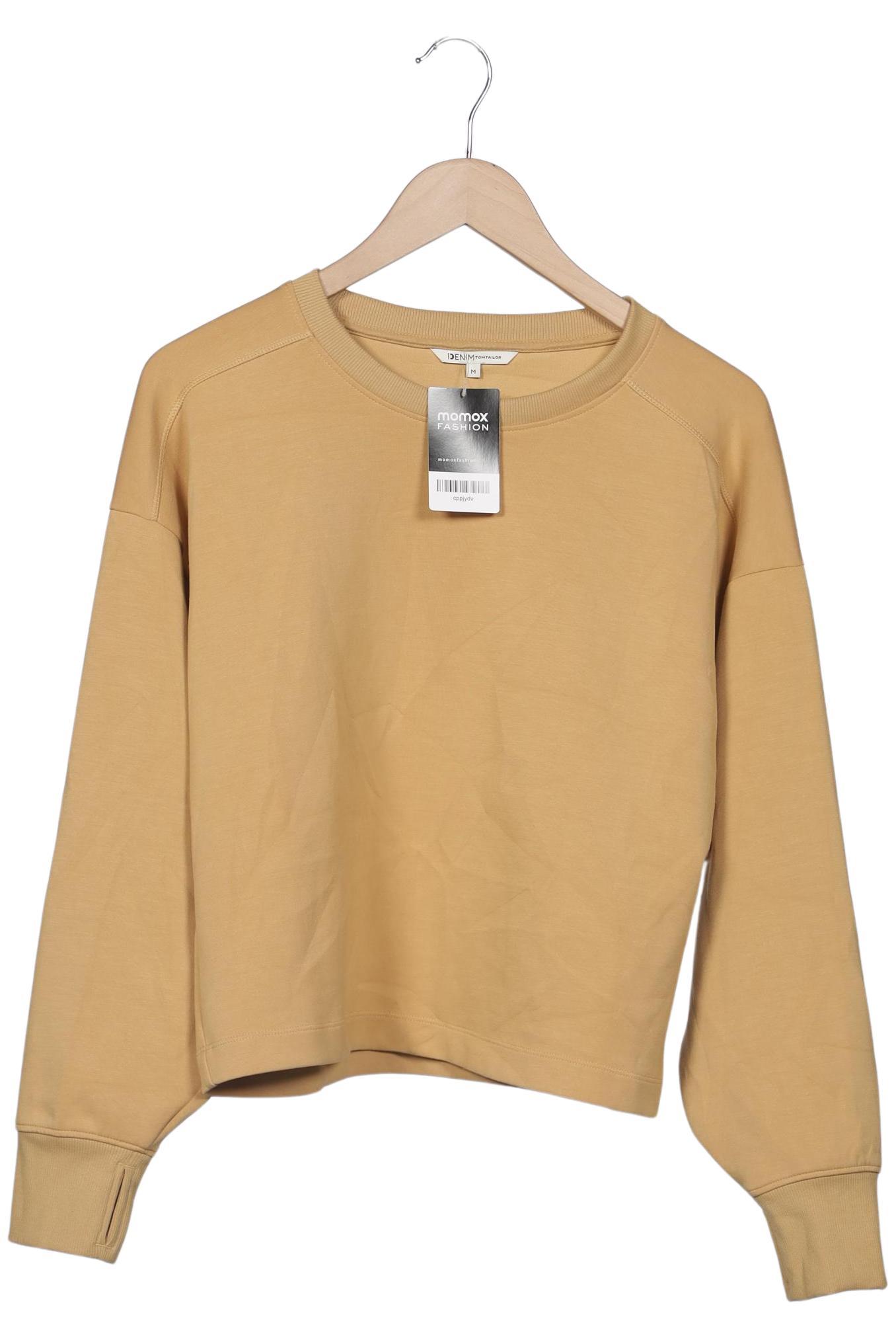 

TOM Tailor Denim Damen Sweatshirt, gelb, Gr. 38