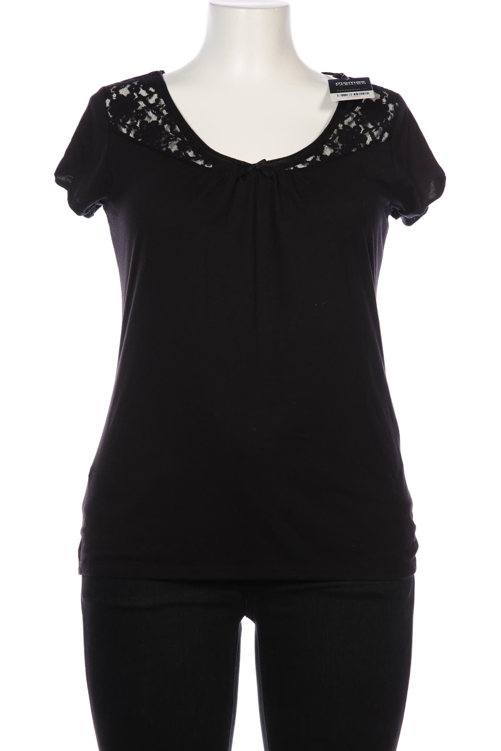 

TOM Tailor Denim Damen T-Shirt, schwarz, Gr. 44