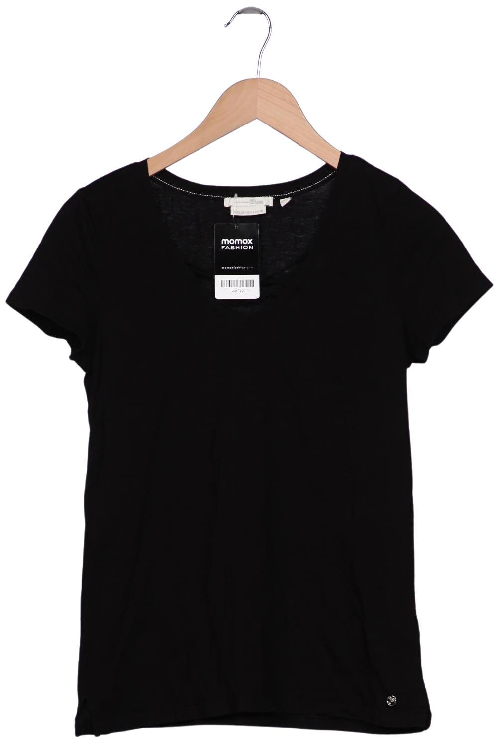 

TOM Tailor Denim Damen T-Shirt, schwarz, Gr. 38