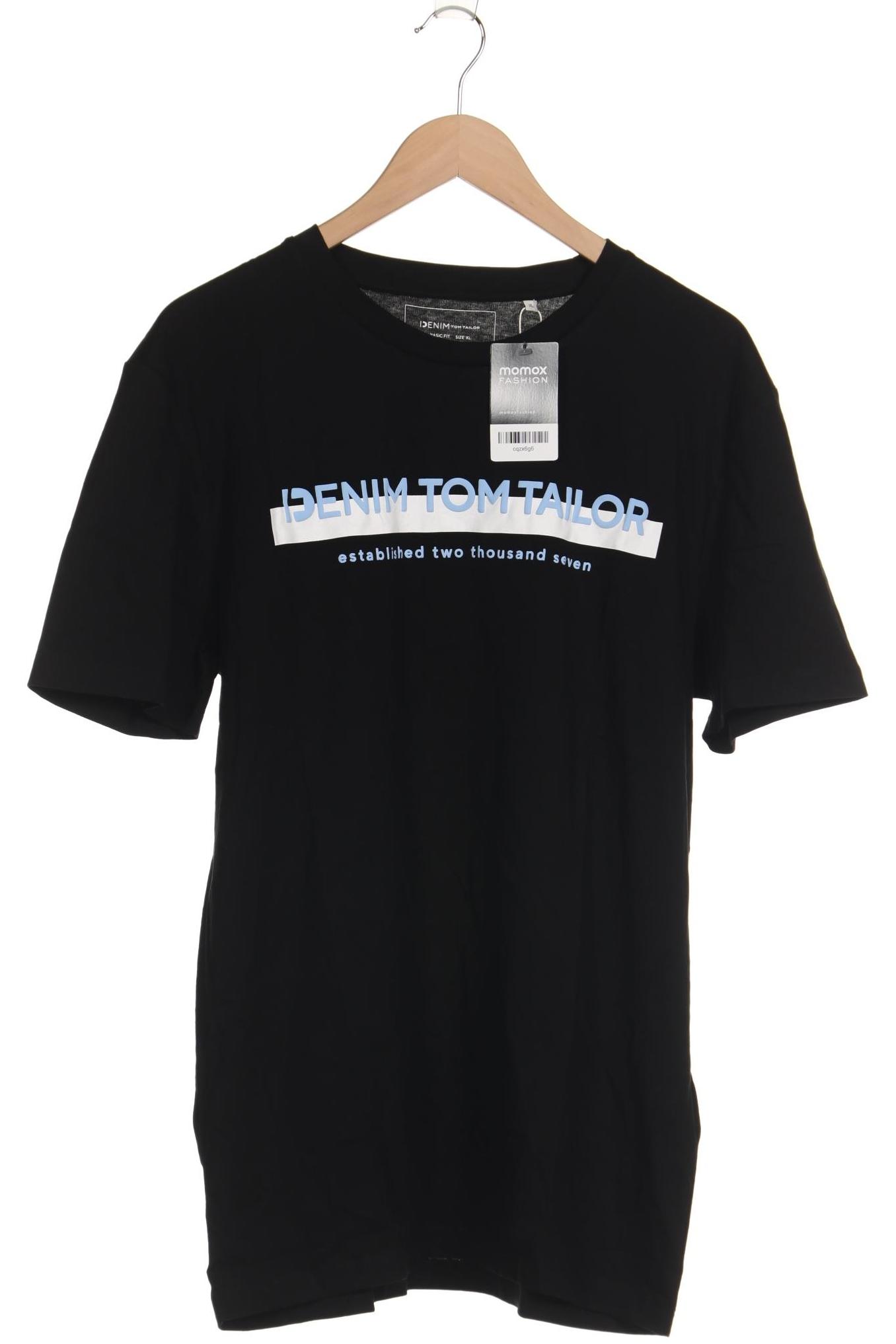 

TOM Tailor Denim Herren T-Shirt, schwarz, Gr. 54