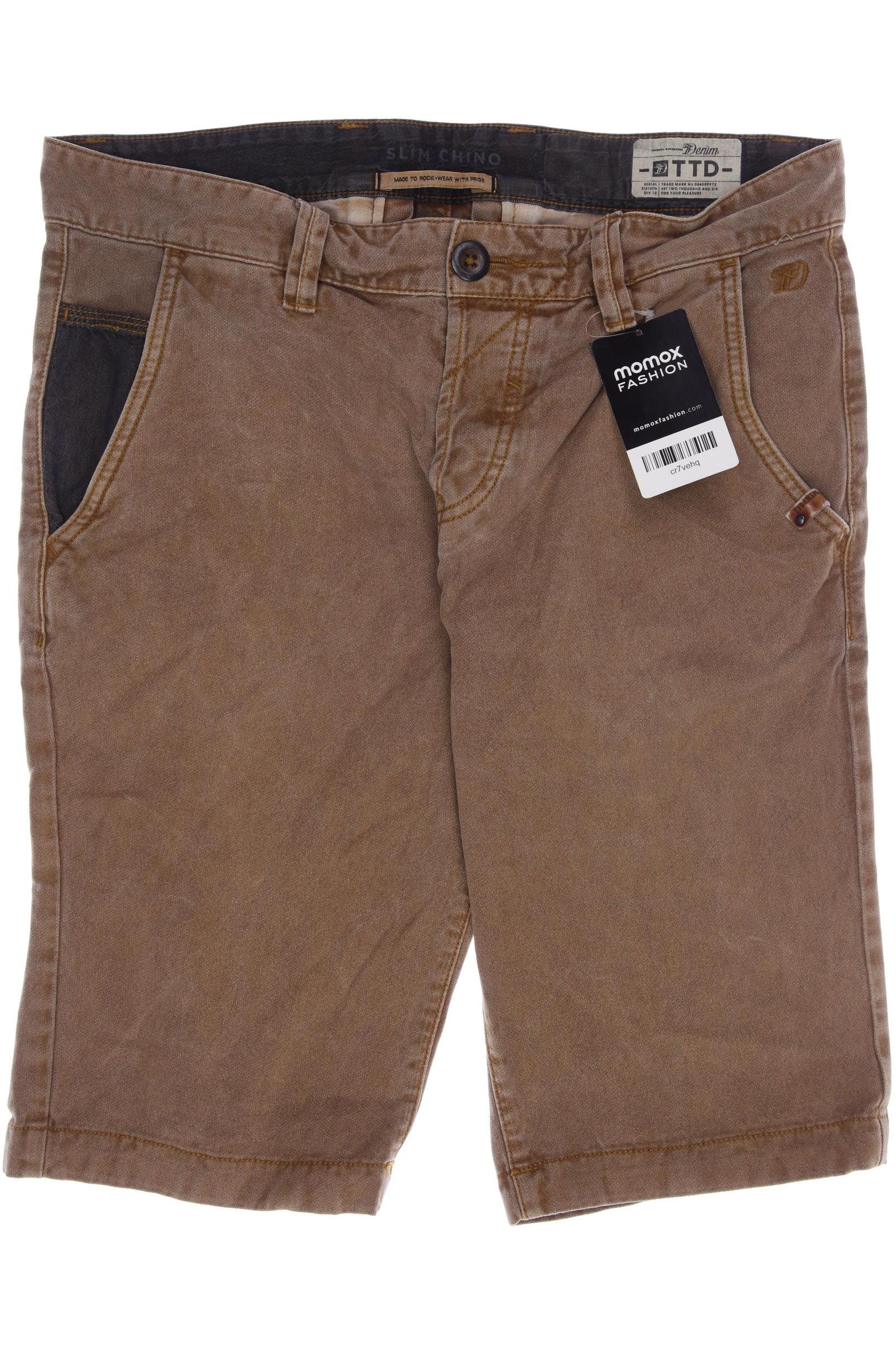 

TOM Tailor Denim Herren Shorts, braun, Gr. 29