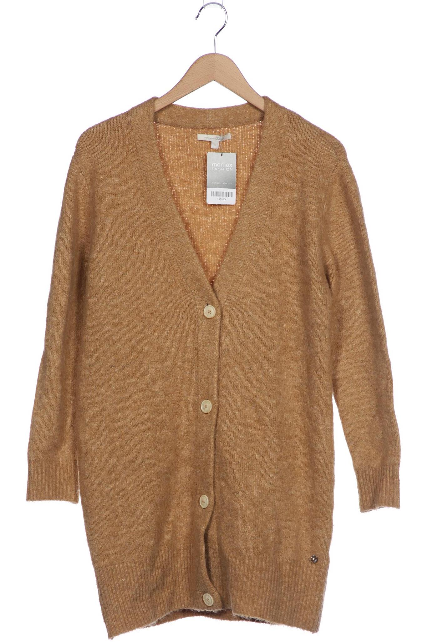 

TOM Tailor Denim Damen Strickjacke, beige, Gr. 36