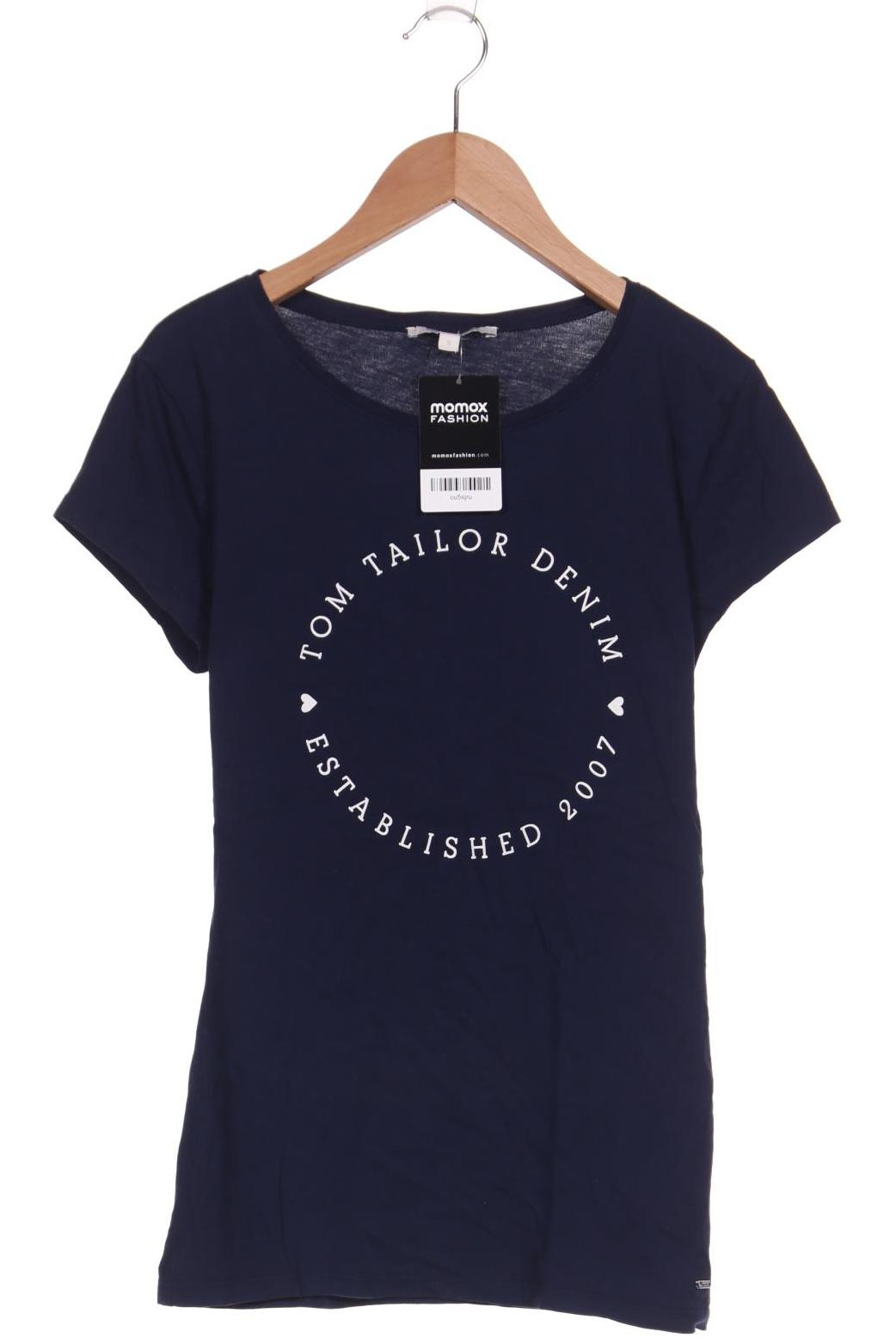 

TOM TAILOR Denim Damen T-Shirt, marineblau