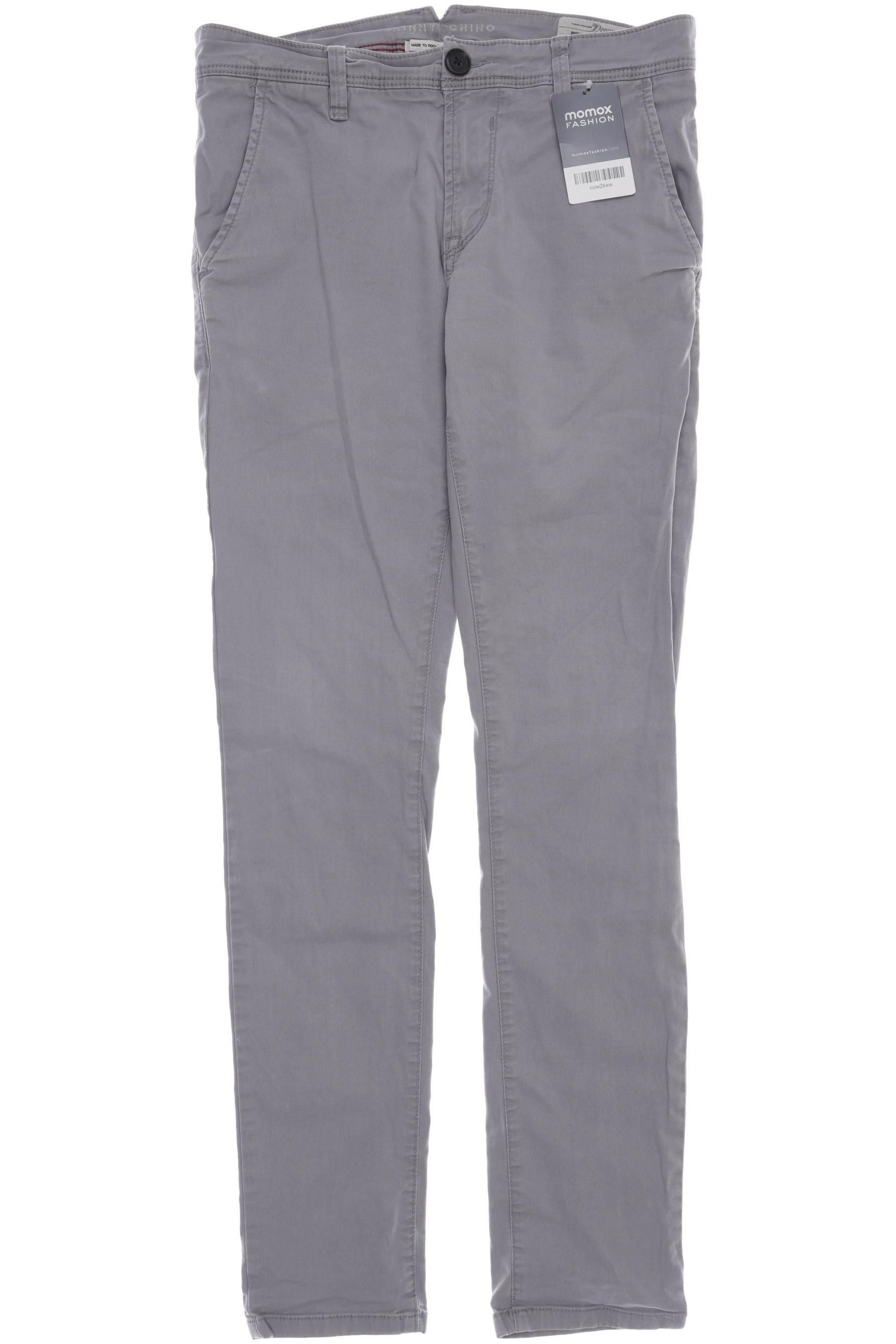 

TOM Tailor Denim Damen Stoffhose, grau, Gr. 29
