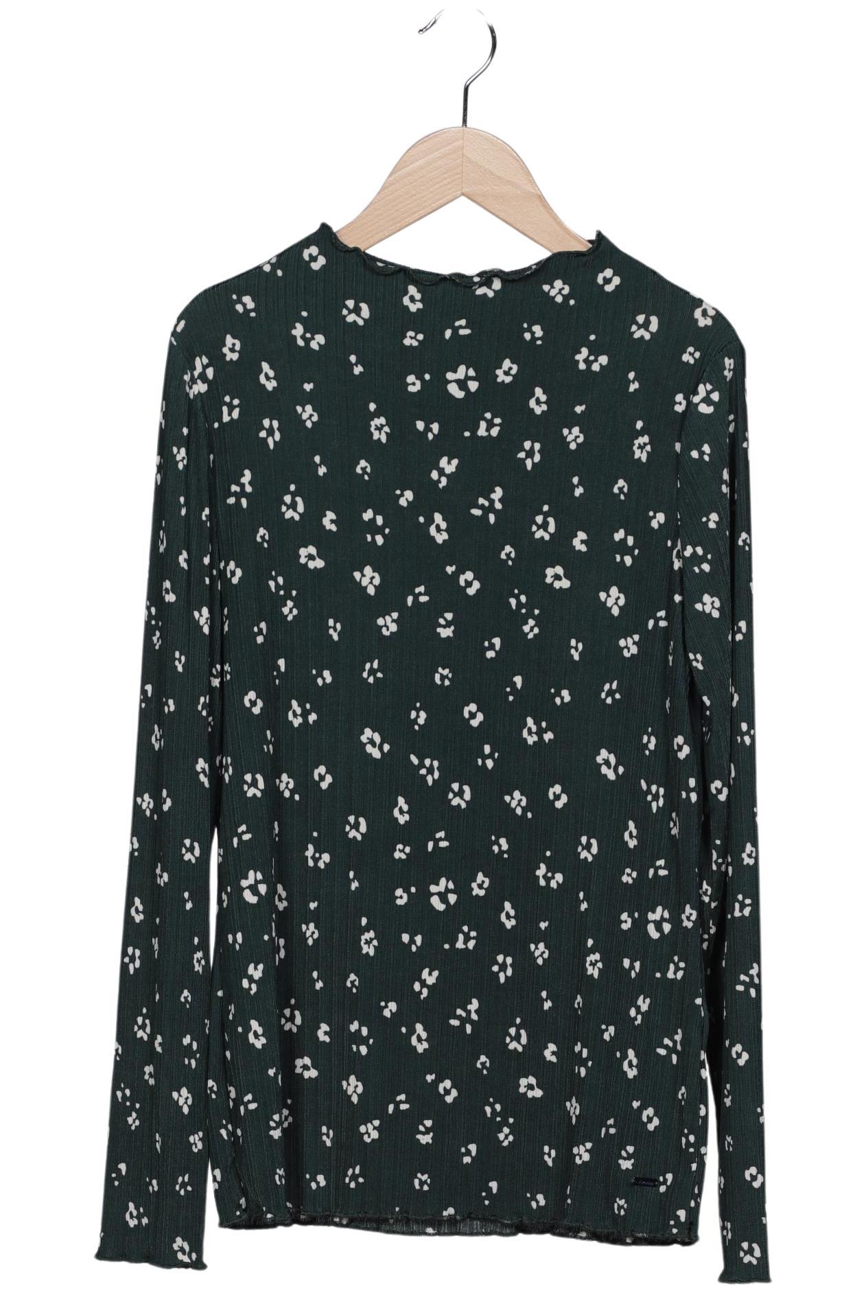 

TOM Tailor Denim Damen Langarmshirt, grün, Gr. 44