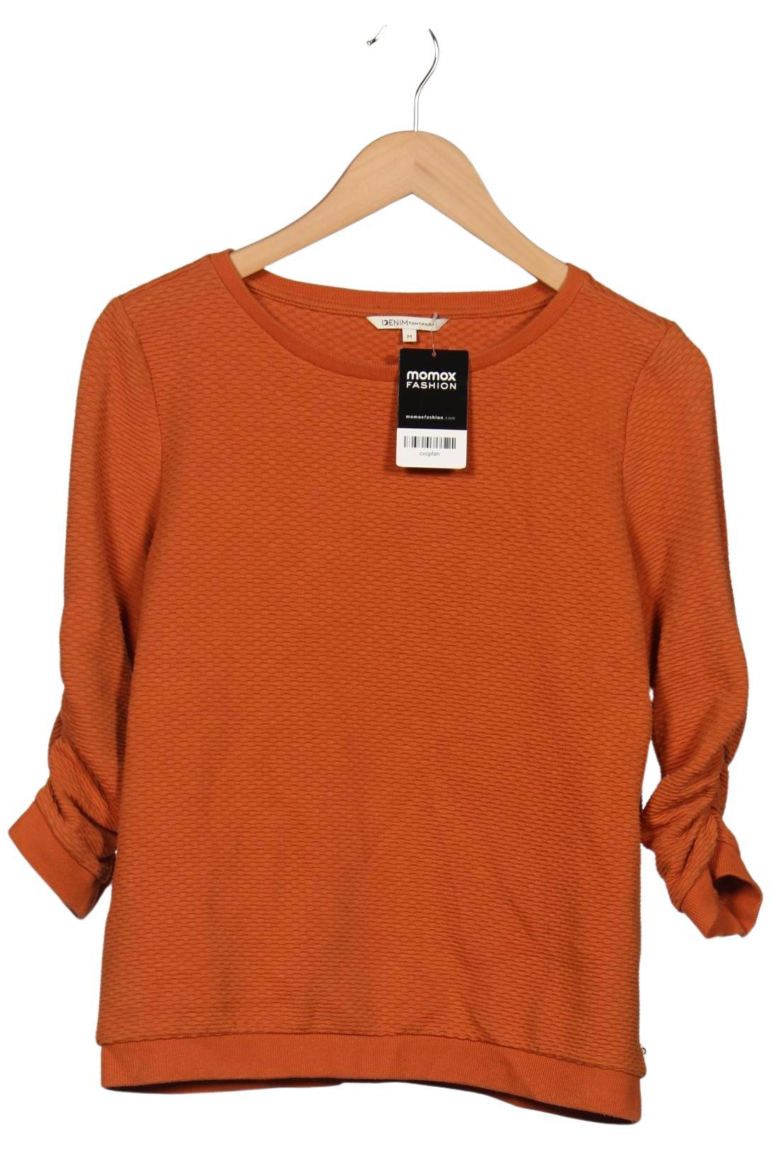 

TOM Tailor Denim Damen Sweatshirt, orange, Gr. 38