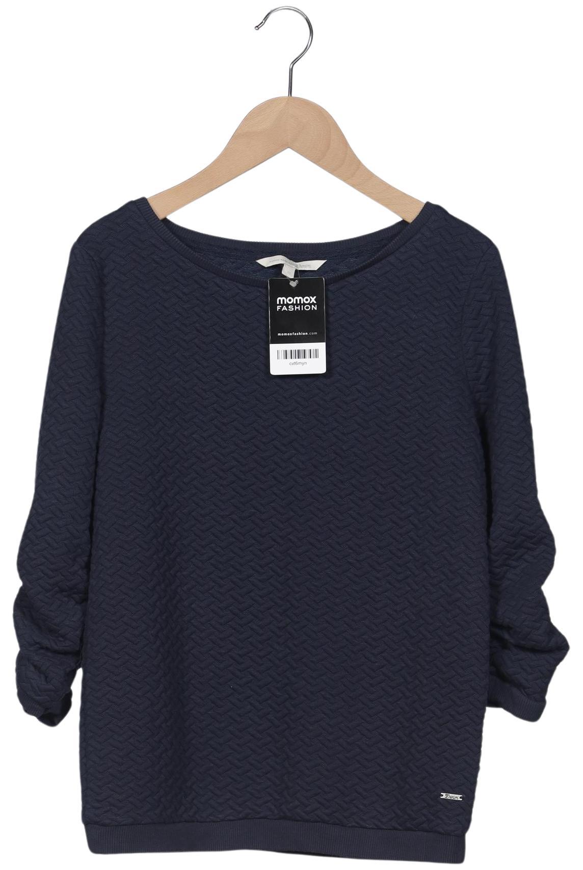 

TOM Tailor Denim Damen Sweatshirt, marineblau, Gr. 34