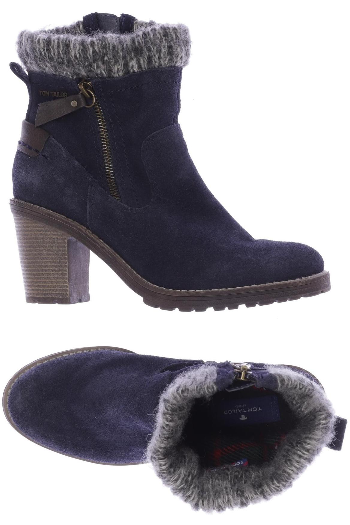 

TOM TAILOR Denim Damen Stiefelette, marineblau