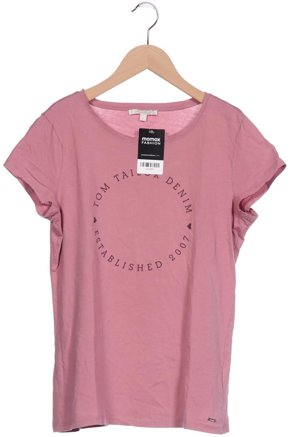 

TOM Tailor Denim Damen T-Shirt, pink, Gr. 44