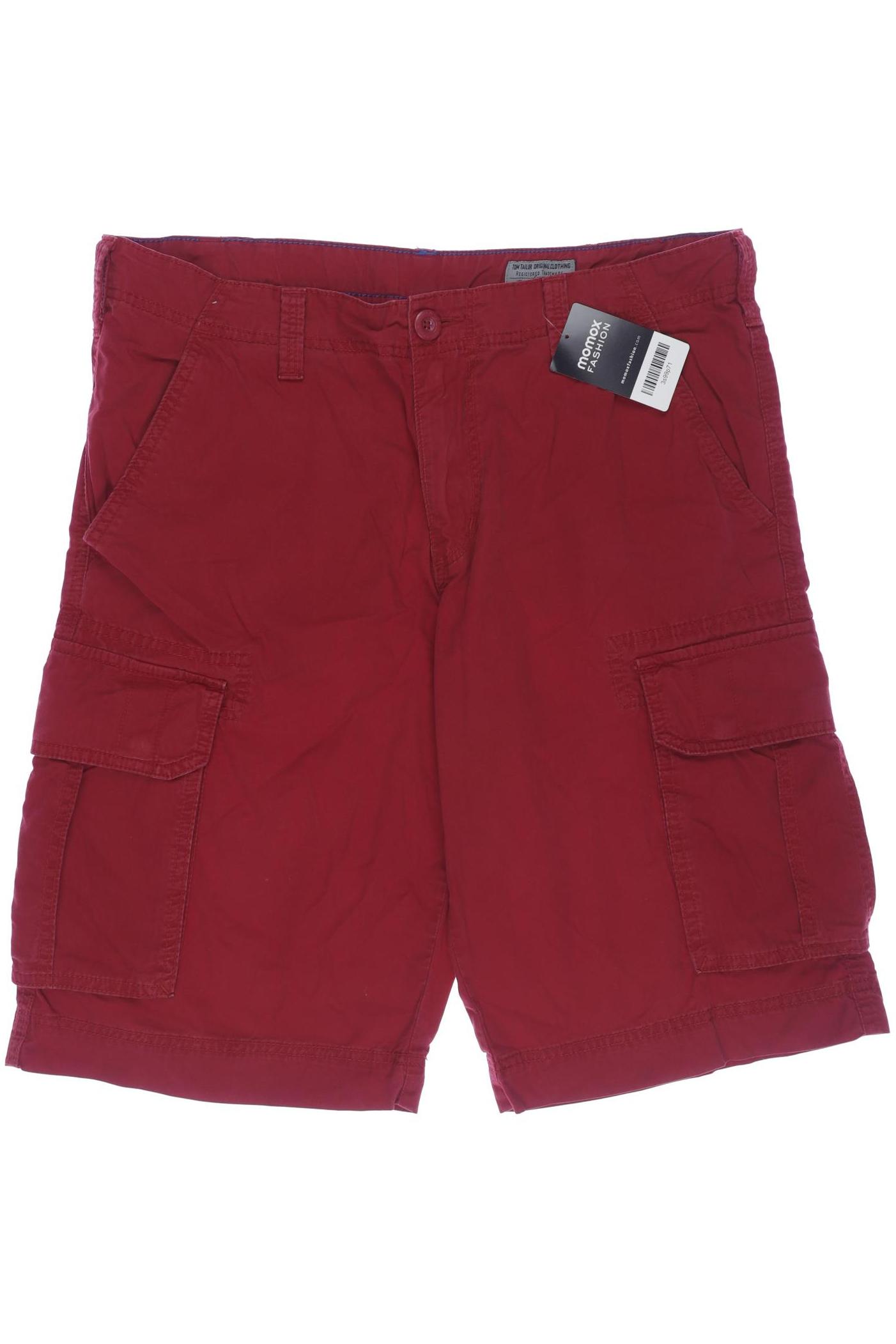 

TOM Tailor Denim Herren Shorts, rot, Gr. 33