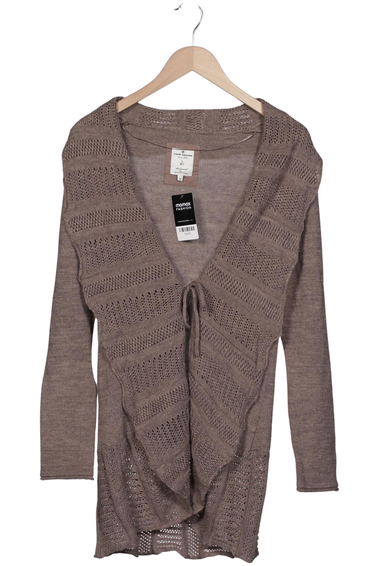 

TOM Tailor Denim Damen Strickjacke, braun, Gr. 38