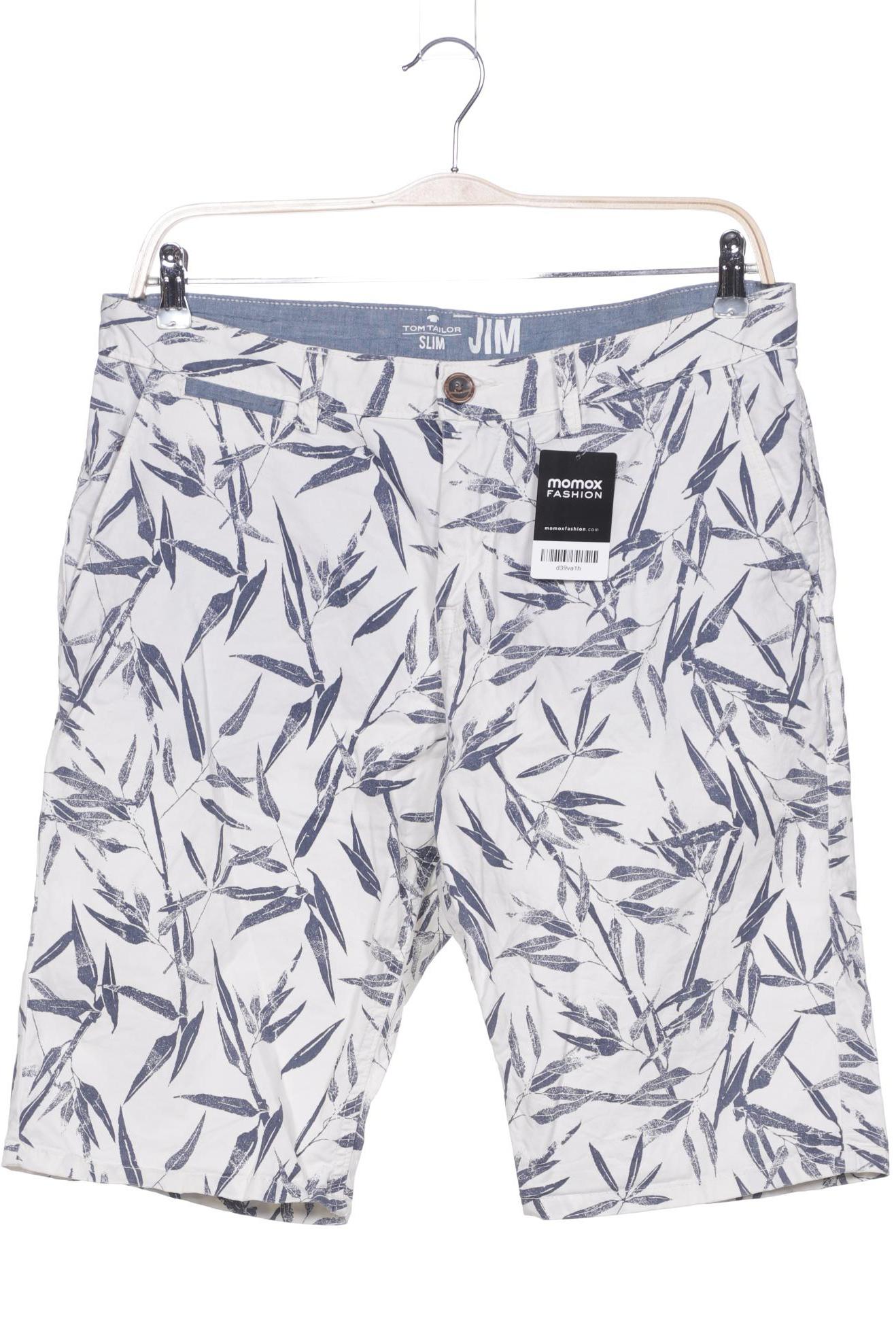 

TOM TAILOR Denim Herren Shorts, weiß