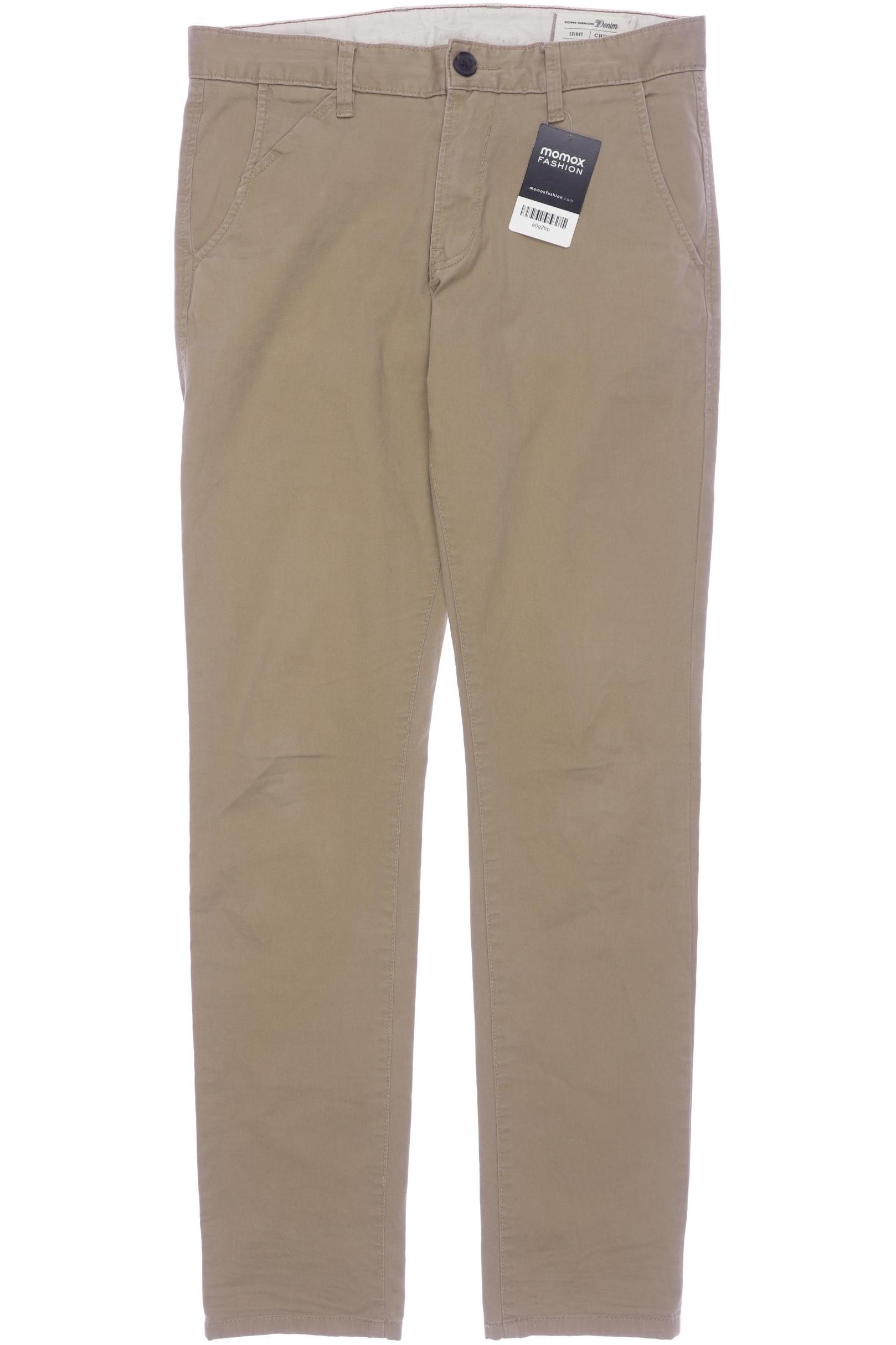 

TOM Tailor Denim Herren Stoffhose, beige, Gr. 30