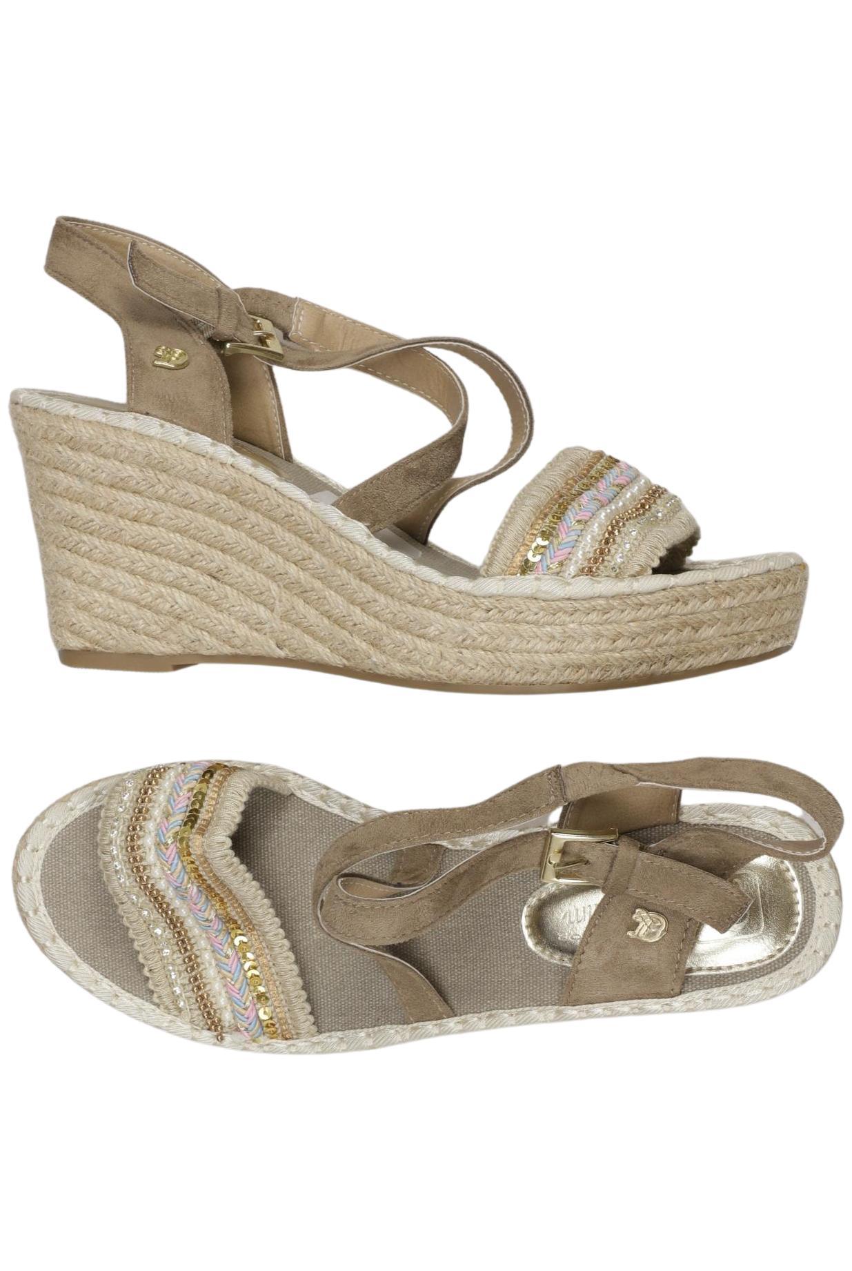 

TOM Tailor Denim Damen Sandale, beige, Gr. 40