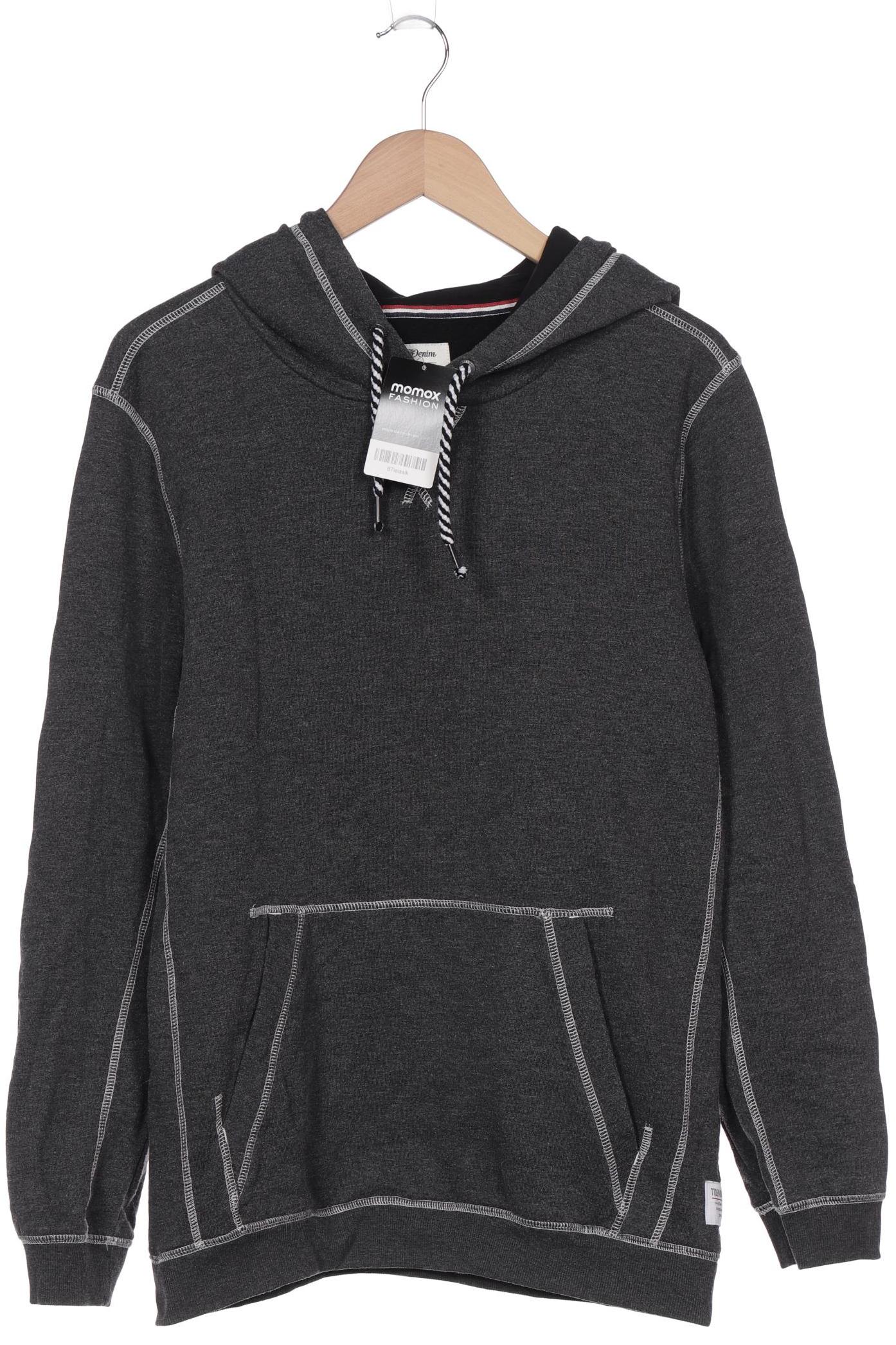 

TOM Tailor Denim Herren Kapuzenpullover, grau, Gr. 52