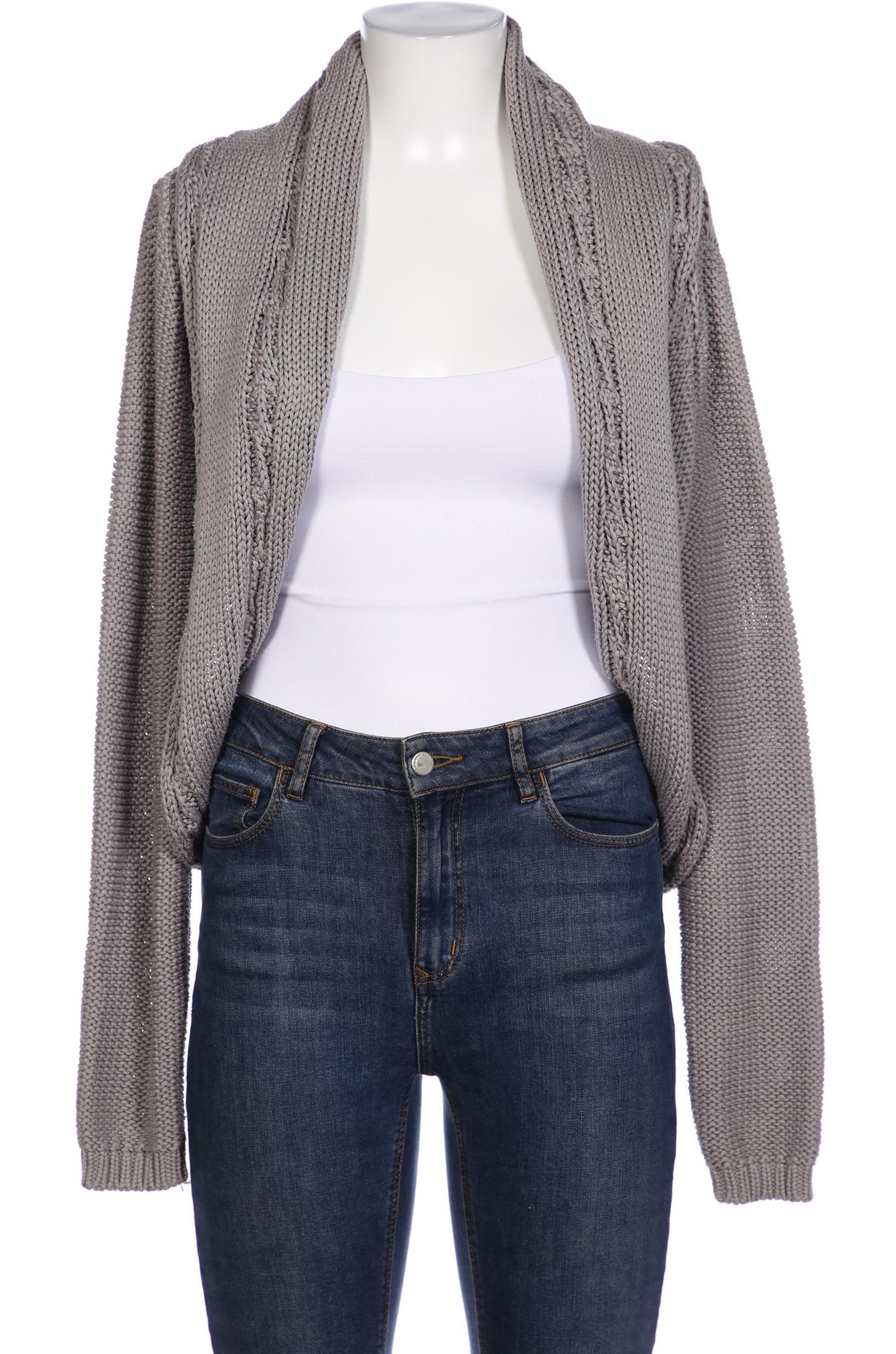 

TOM Tailor Denim Damen Strickjacke, grau, Gr. 38