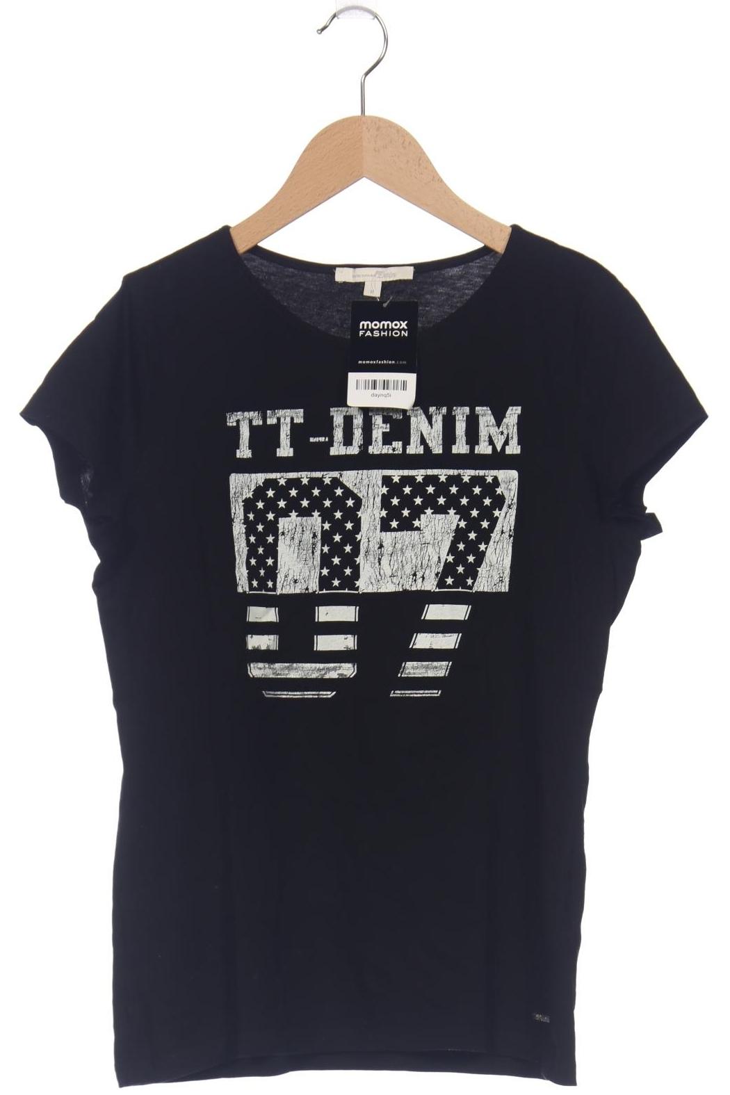

TOM Tailor Denim Herren T-Shirt, schwarz, Gr. 48