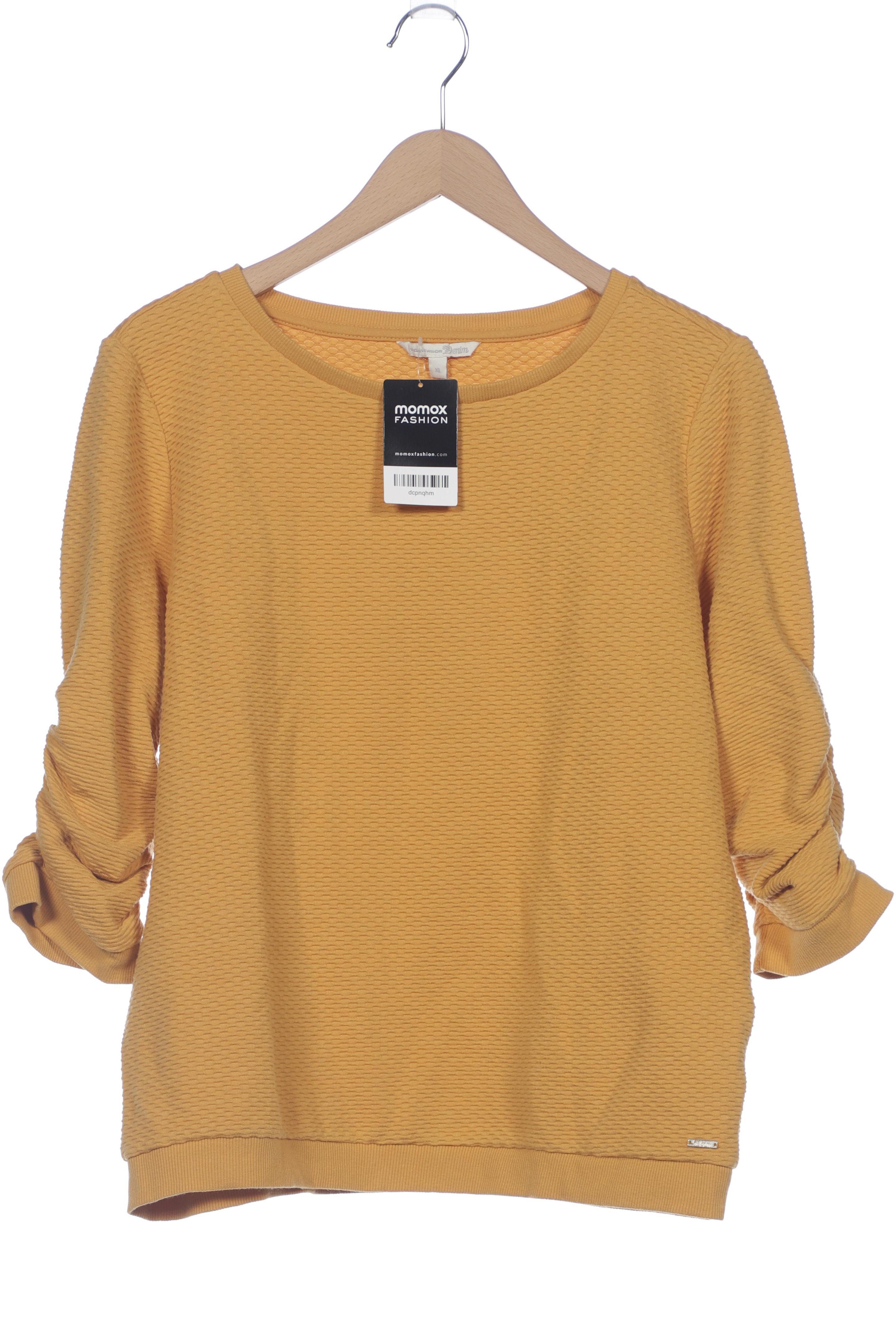 

TOM Tailor Denim Damen Pullover, orange, Gr. 44