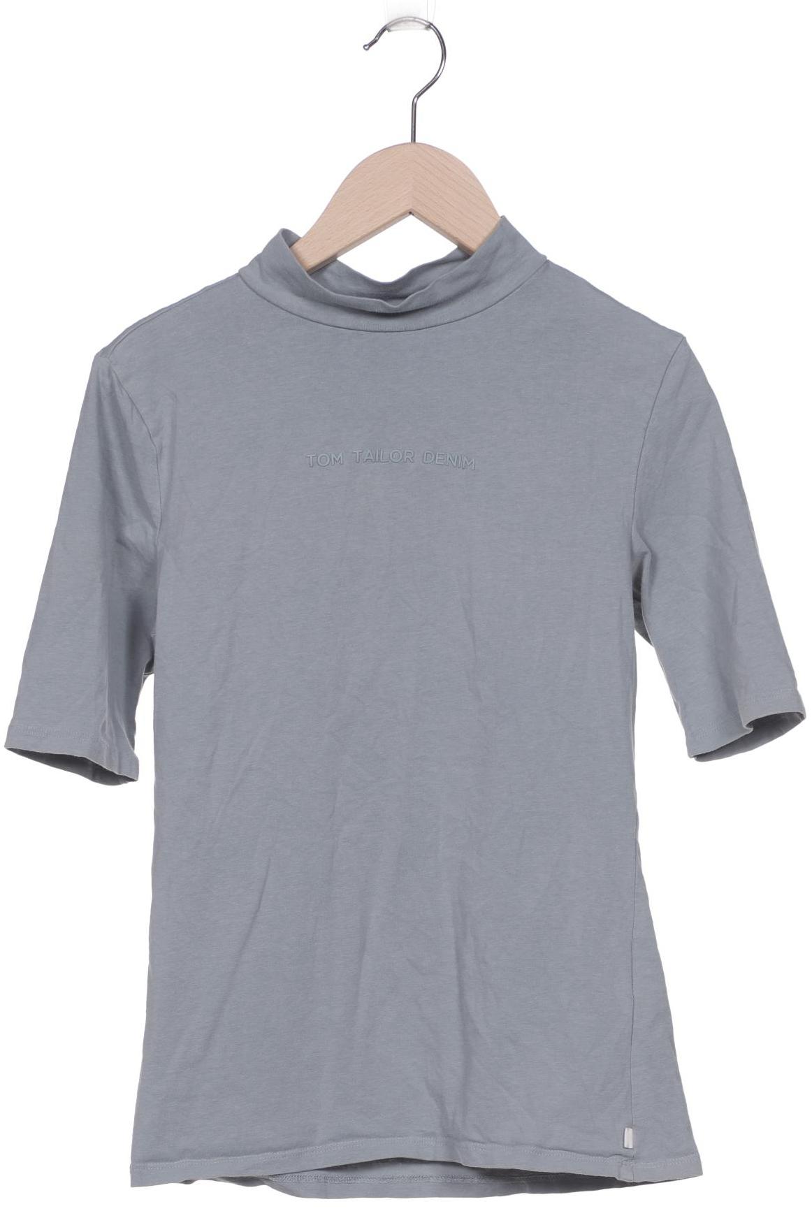 

TOM TAILOR Denim Damen T-Shirt, grau