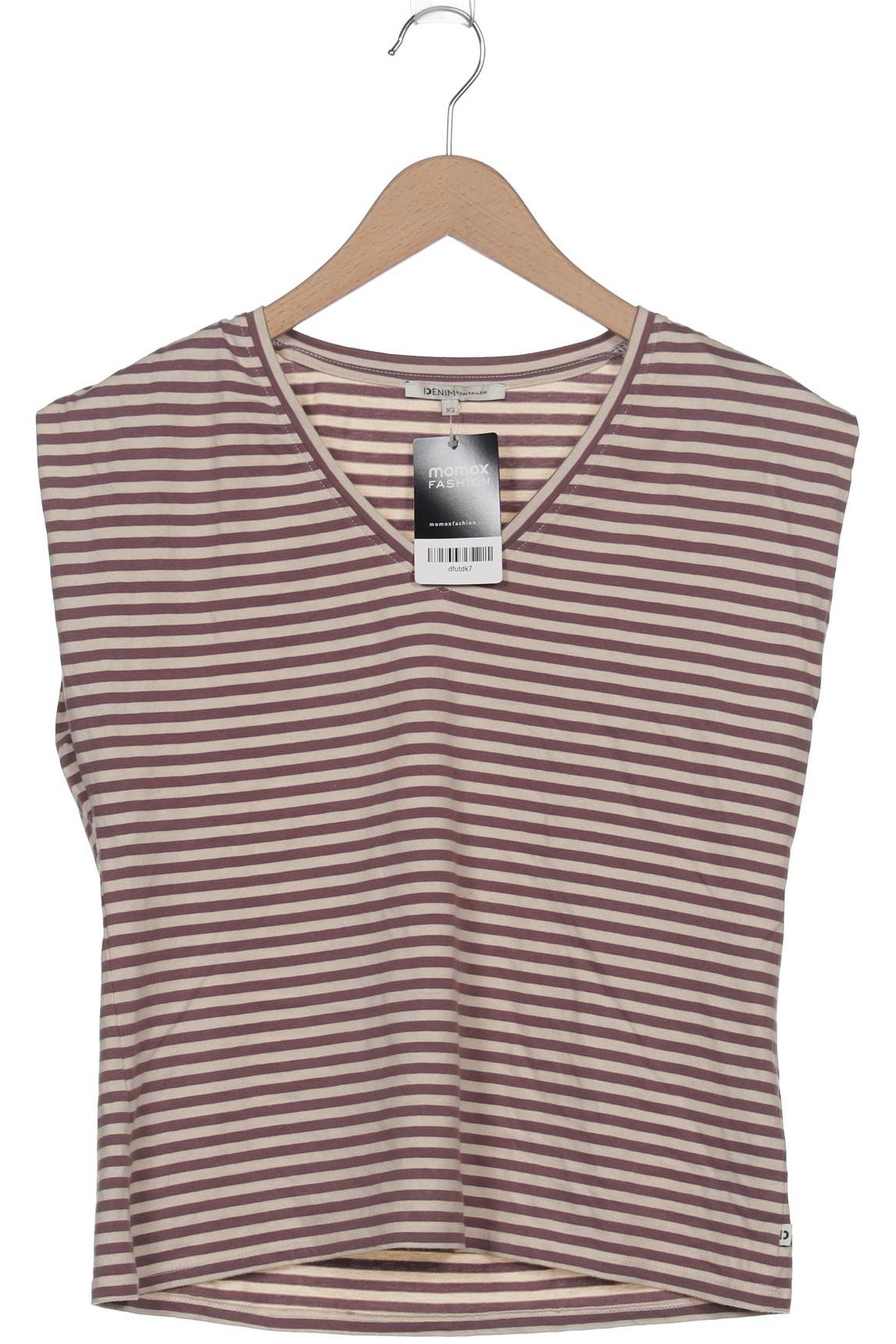 

TOM Tailor Denim Damen T-Shirt, flieder, Gr. 34
