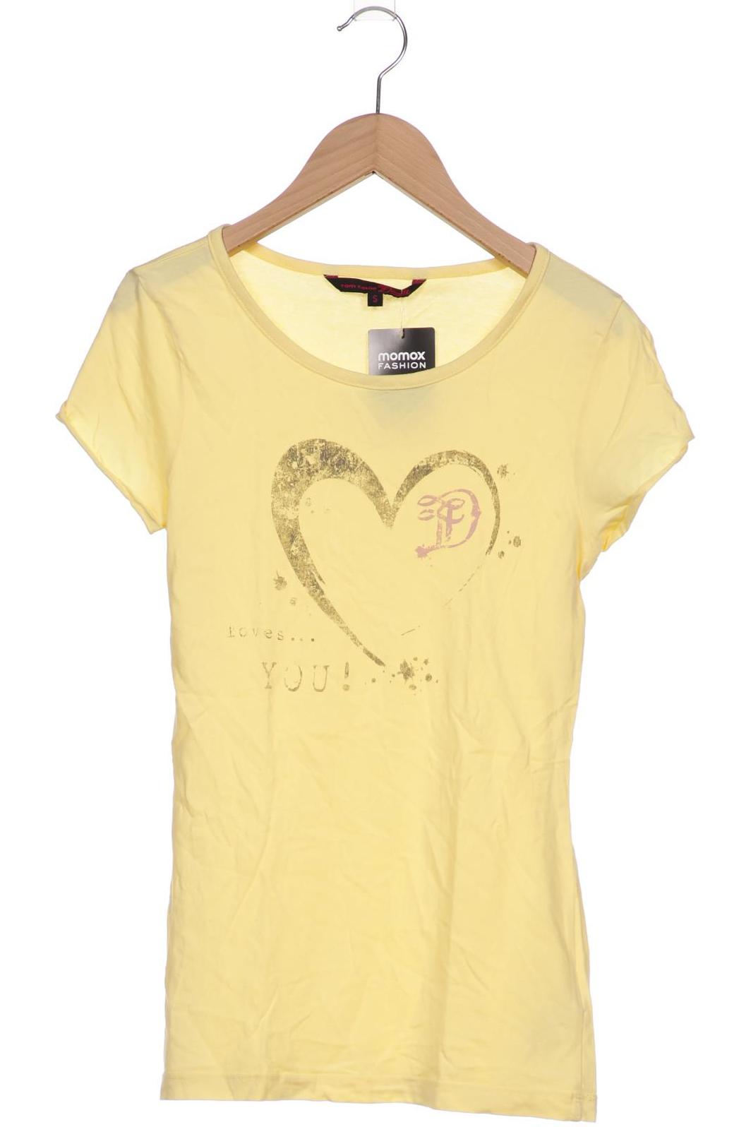 

TOM TAILOR Denim Damen T-Shirt, gelb
