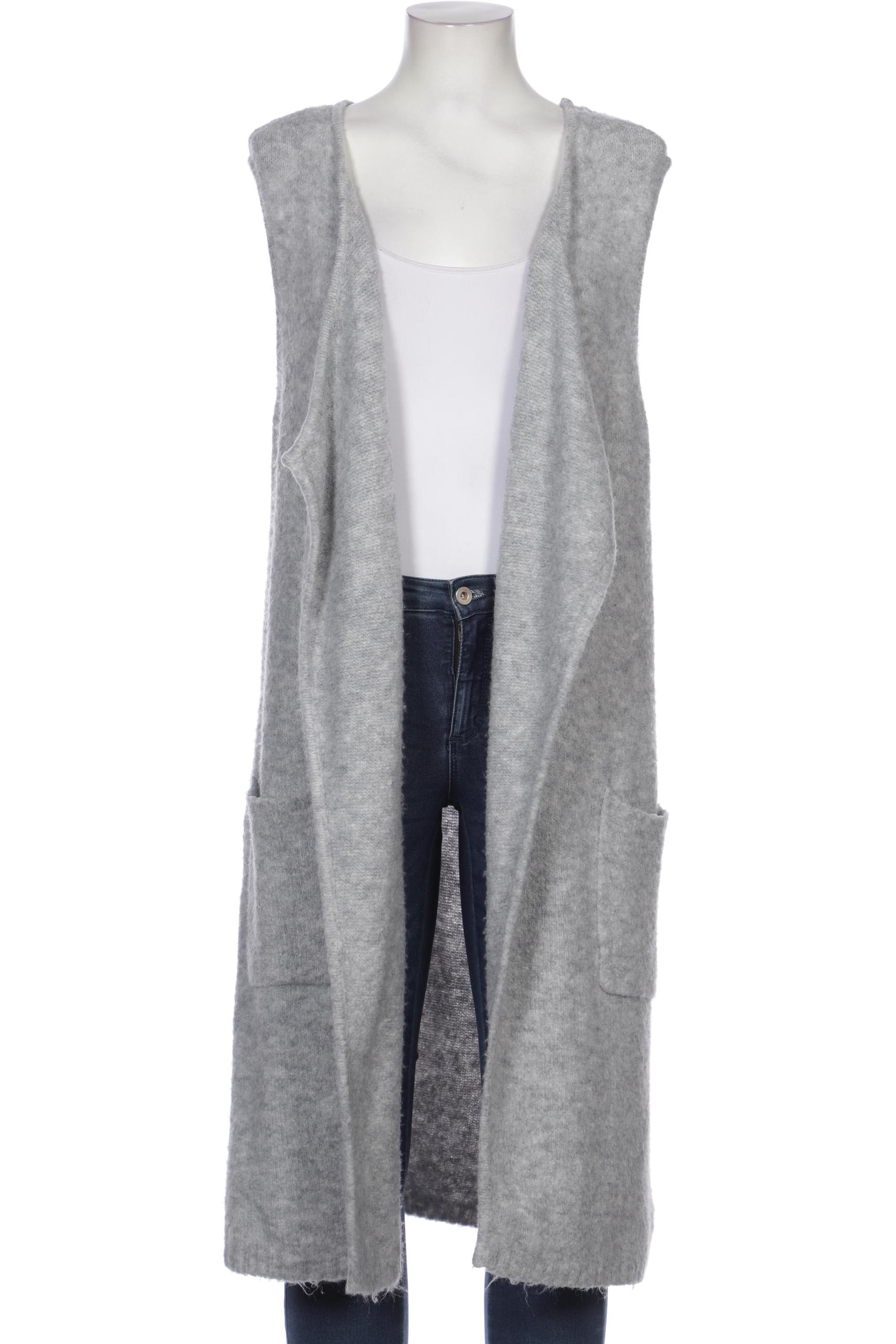 

TOM Tailor Denim Damen Strickjacke, grau, Gr. 38
