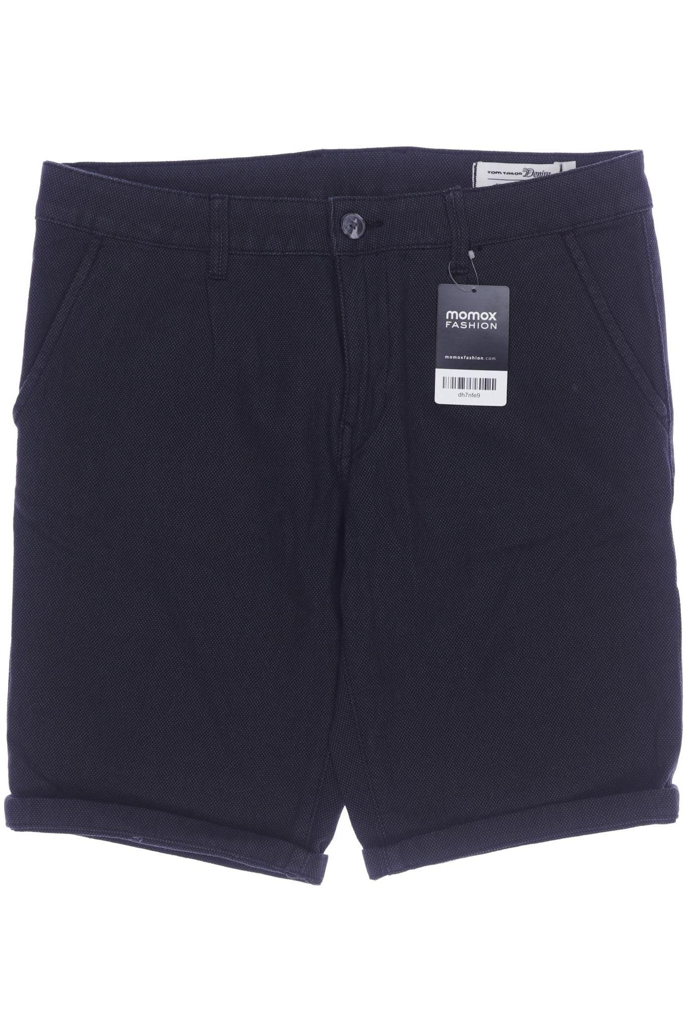 

TOM Tailor Denim Herren Shorts, schwarz, Gr. 48