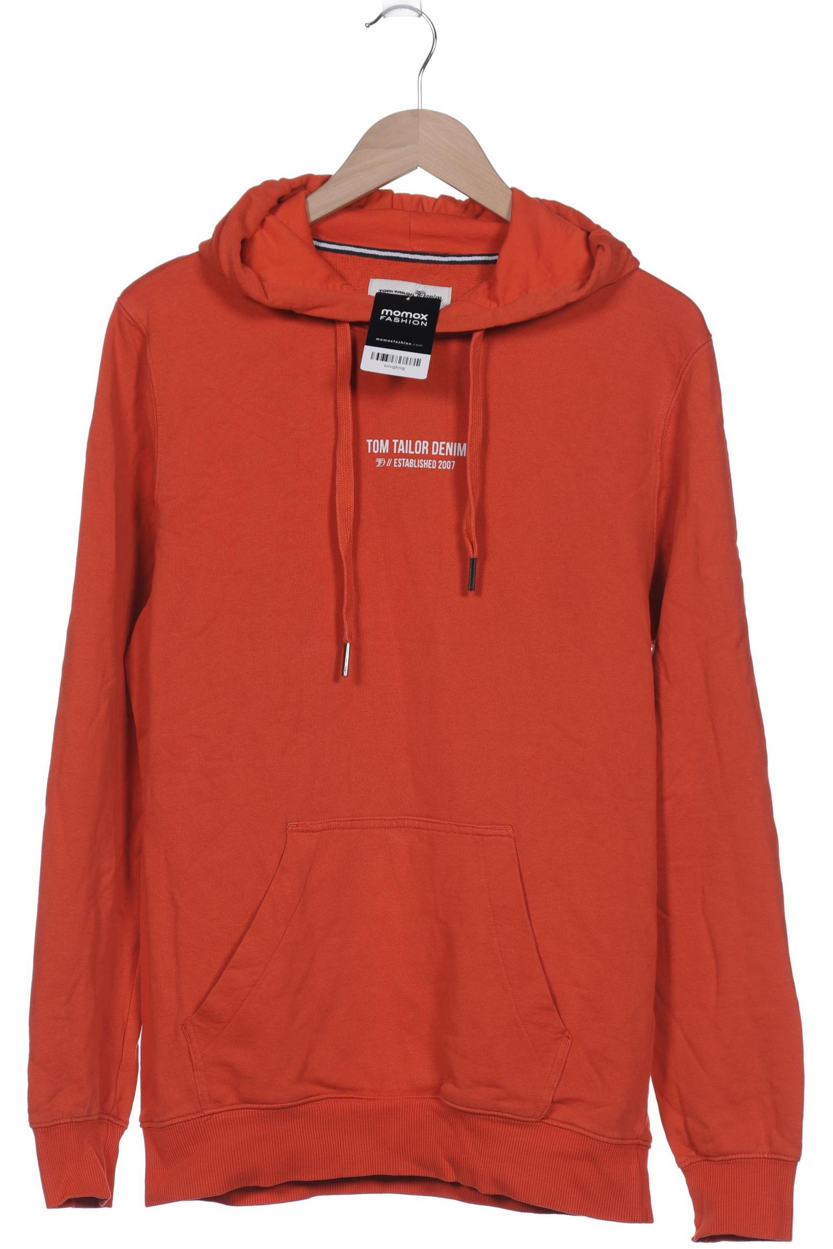 

TOM TAILOR Denim Herren Kapuzenpullover, orange