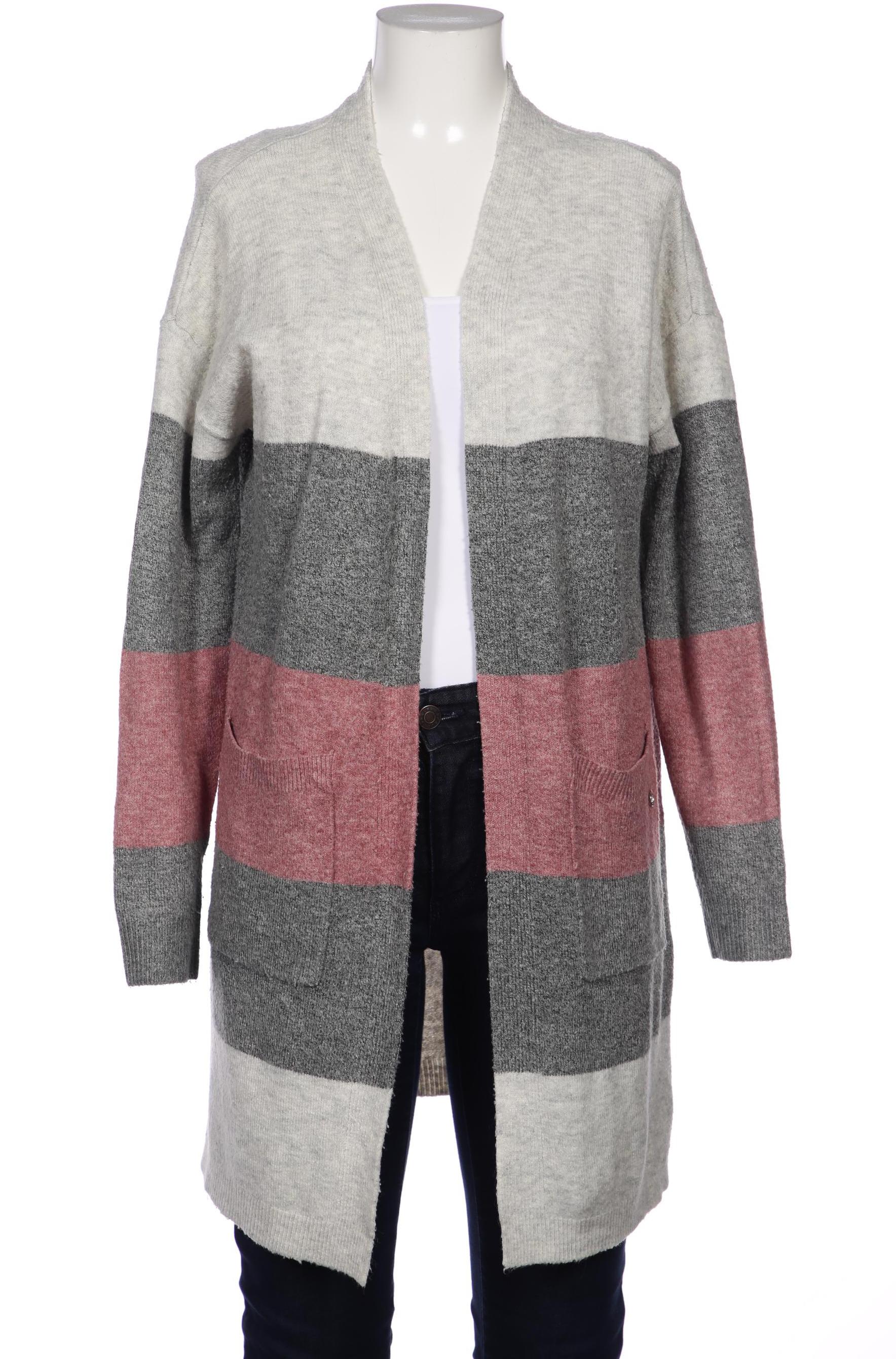 

TOM TAILOR Denim Damen Strickjacke, grau