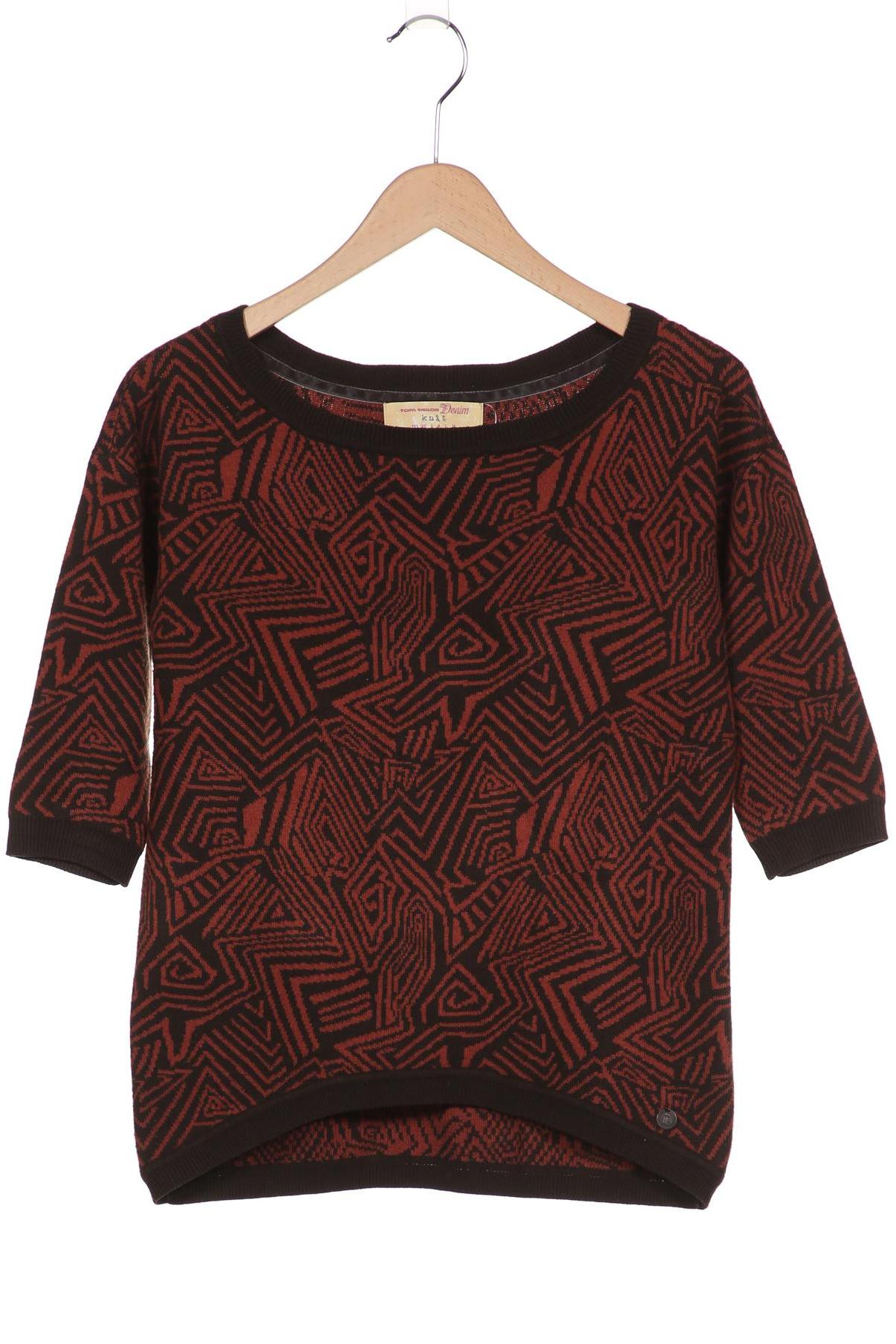 

TOM Tailor Denim Damen Pullover, braun, Gr. 34