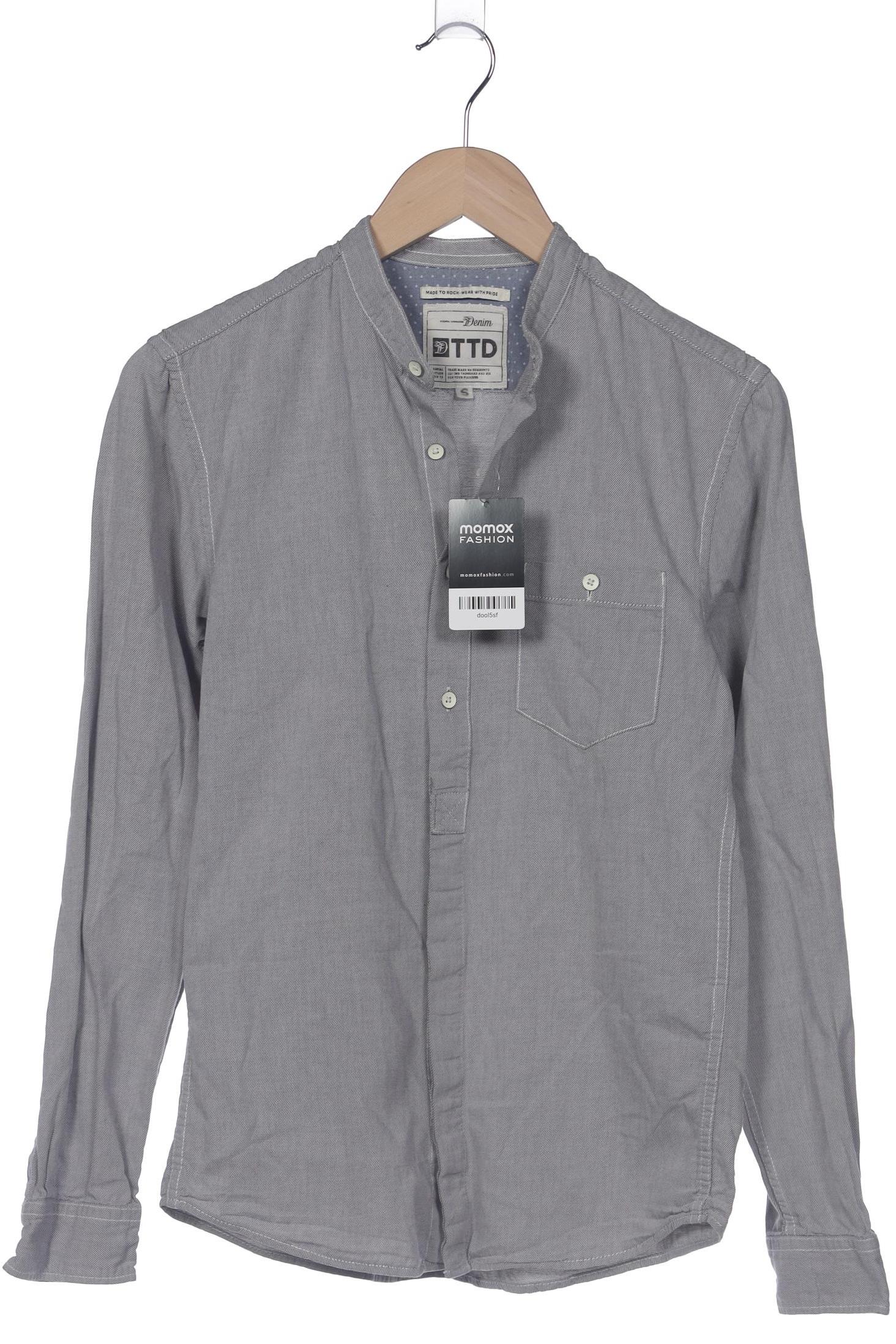 

TOM Tailor Denim Herren Hemd, grau, Gr. 46