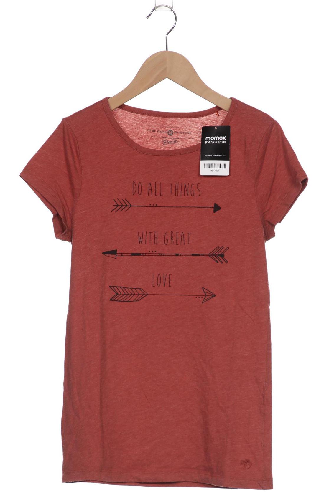 

TOM Tailor Denim Damen T-Shirt, bordeaux, Gr. 38