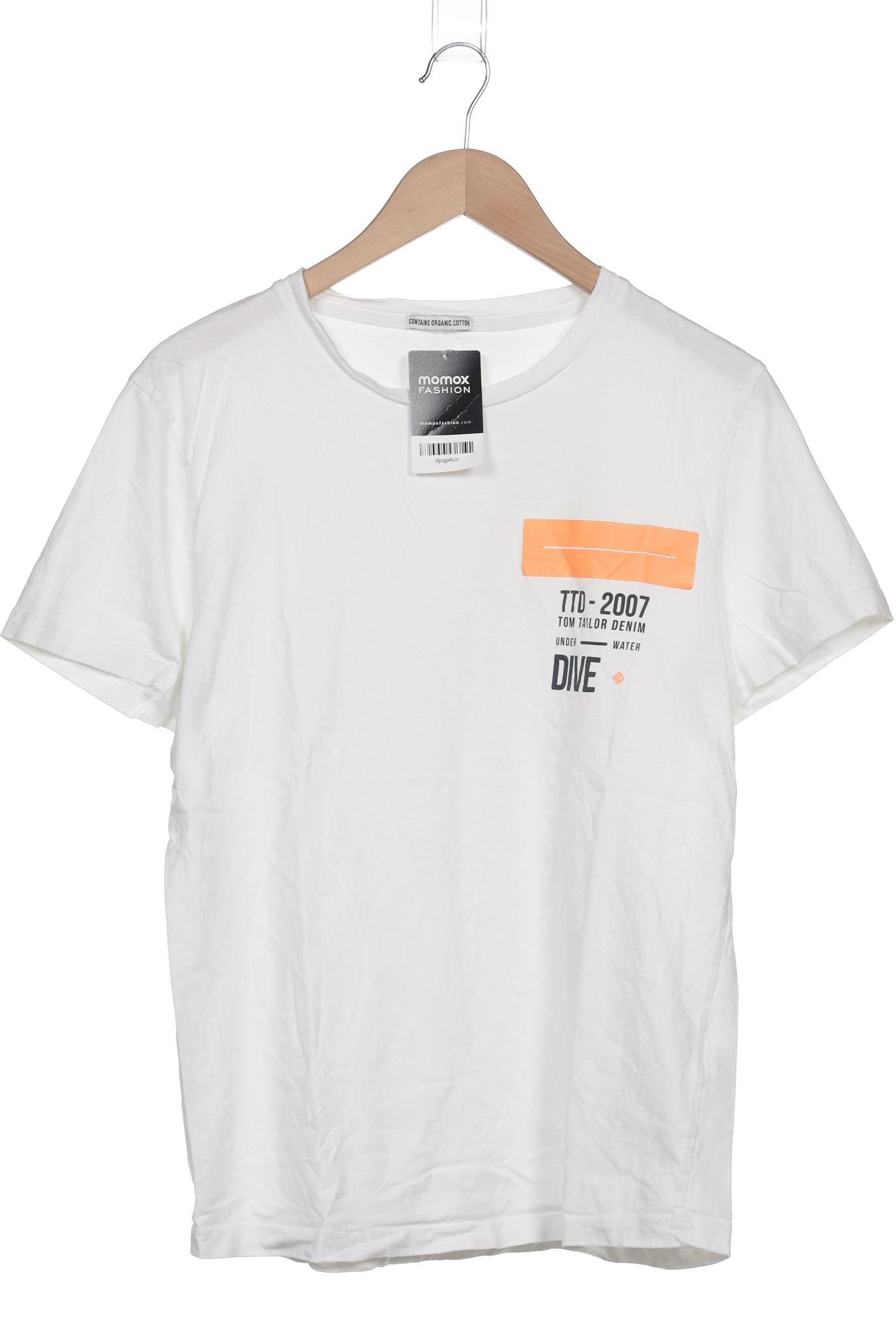 

TOM Tailor Denim Herren T-Shirt, weiß, Gr. 52