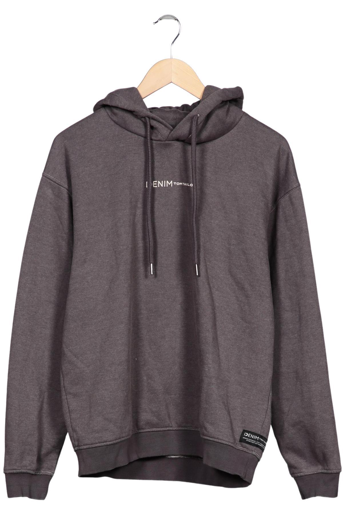 

TOM Tailor Denim Herren Kapuzenpullover, grau, Gr. 52