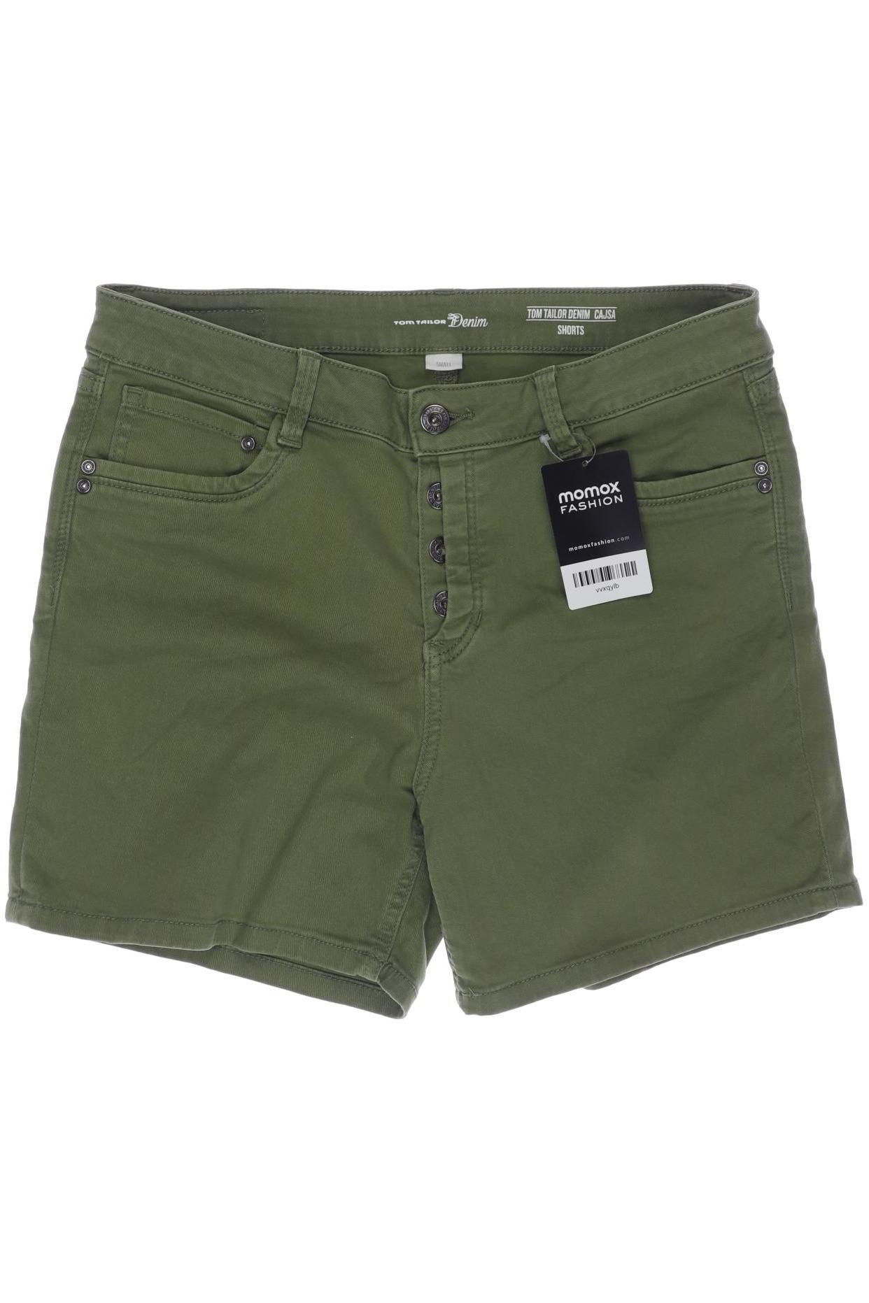 

TOM Tailor Denim Damen Shorts, grün, Gr. 36