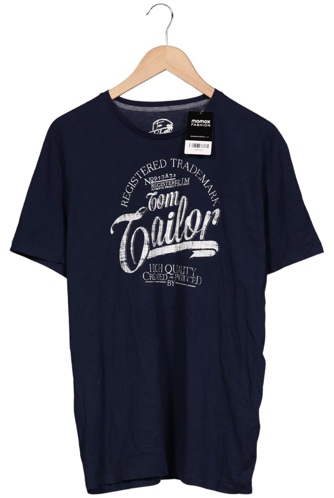 Thumbnail - TOM Tailor Denim Herren T-Shirt, marineblau, Gr. 54
