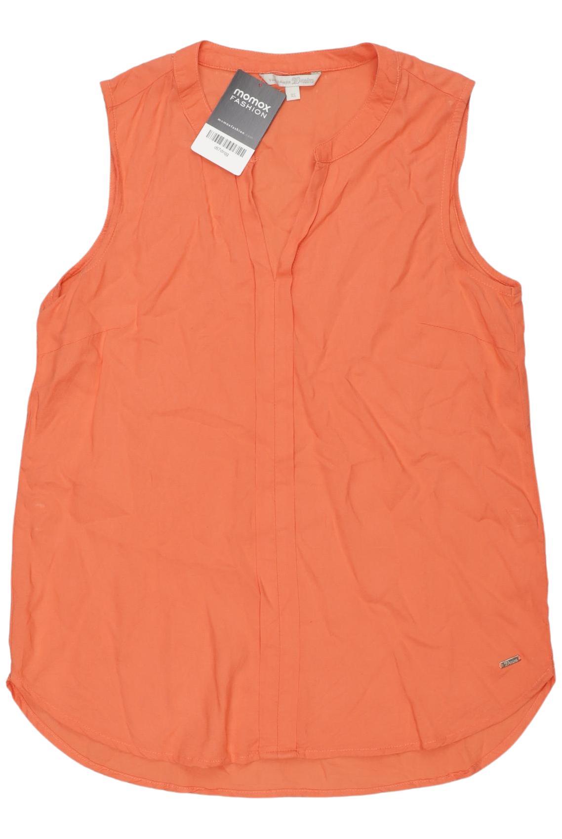 

TOM Tailor Denim Damen Top, orange, Gr. 34