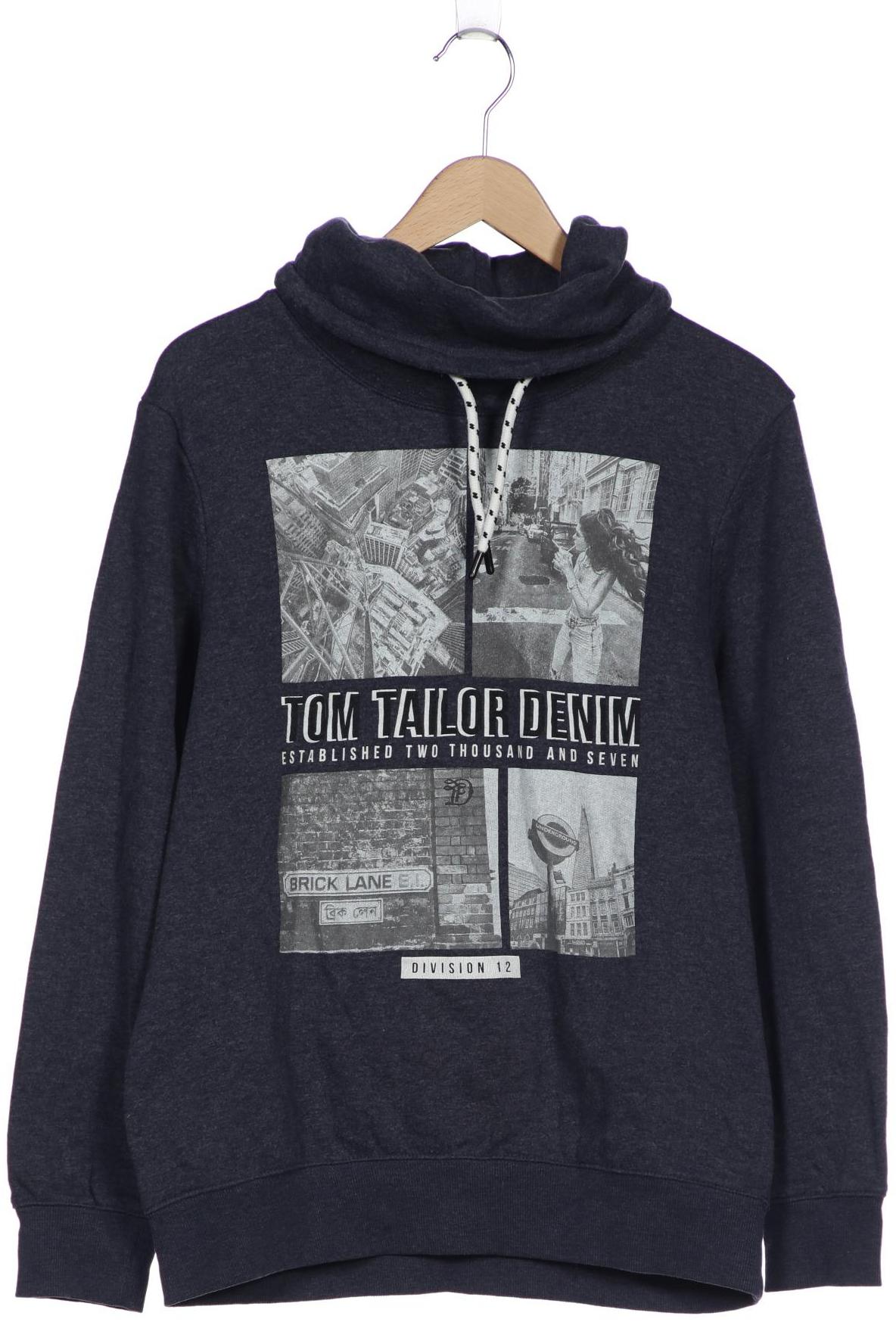 

TOM TAILOR Denim Herren Sweatshirt, marineblau