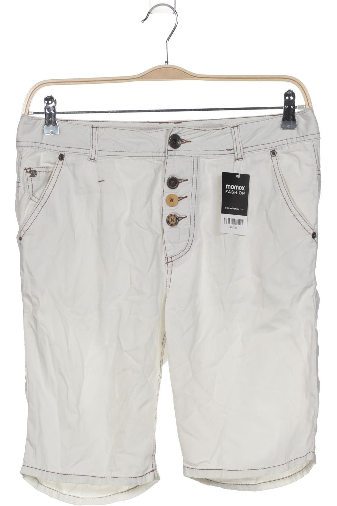 

TOM Tailor Denim Damen Shorts, weiß, Gr. 34