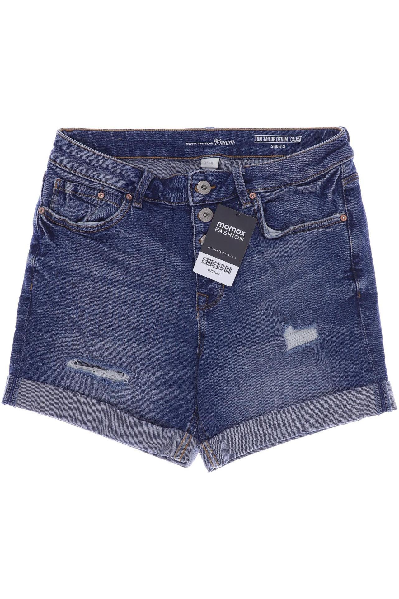 

TOM TAILOR Denim Damen Shorts, blau