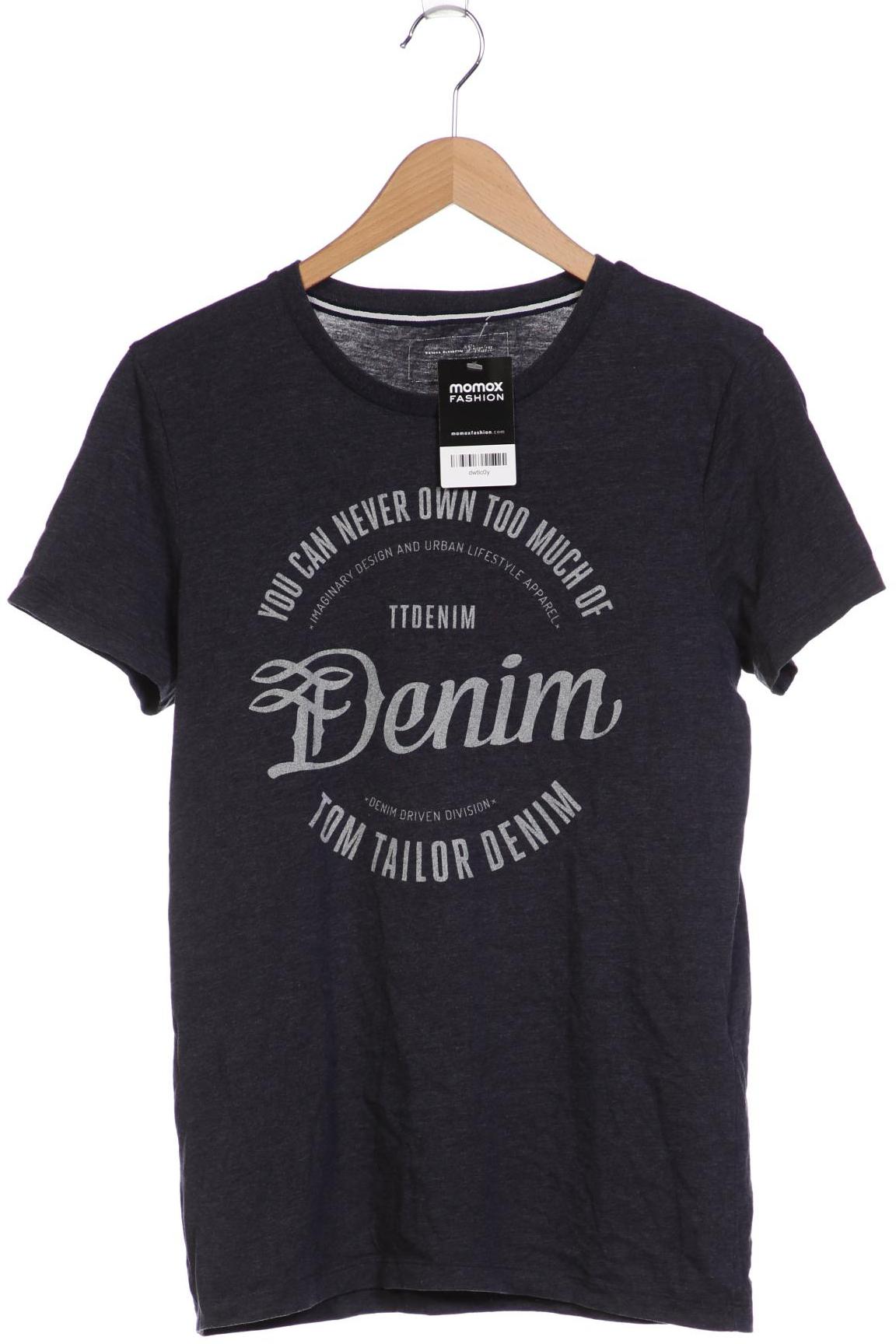

TOM Tailor Denim Herren T-Shirt, marineblau, Gr. 46
