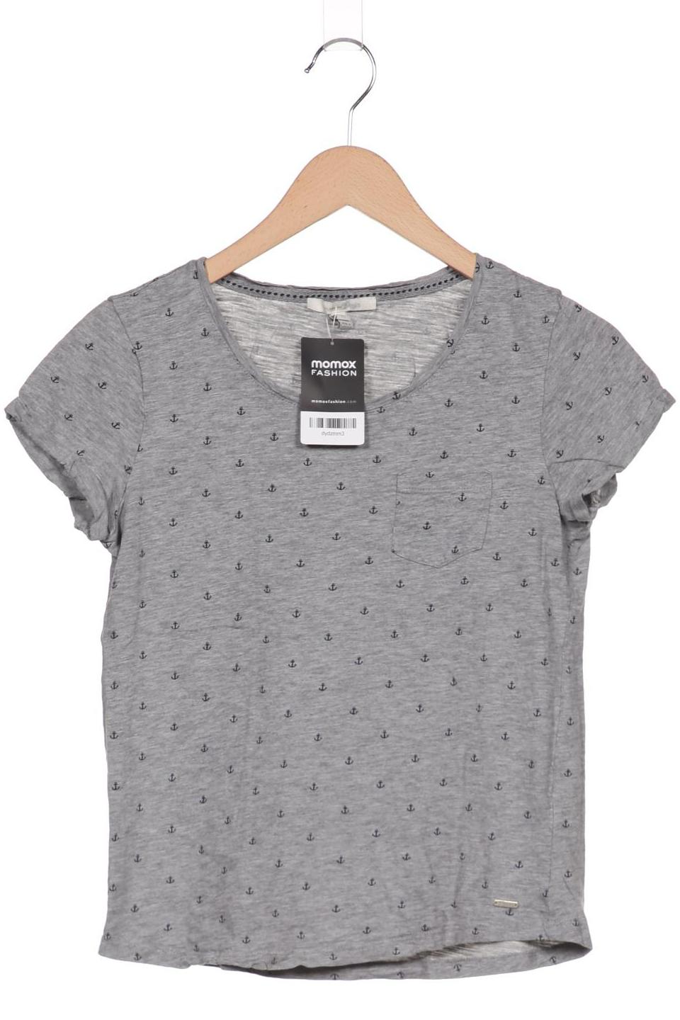 

TOM TAILOR Denim Damen T-Shirt, grau