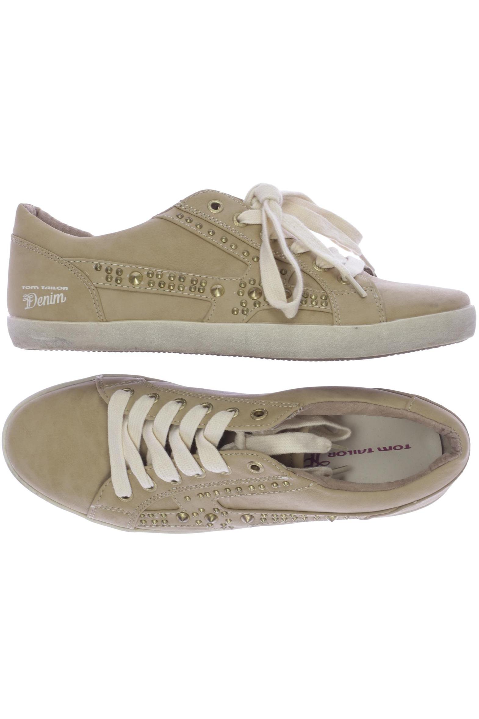 

TOM Tailor Denim Damen Halbschuh, beige, Gr. 40