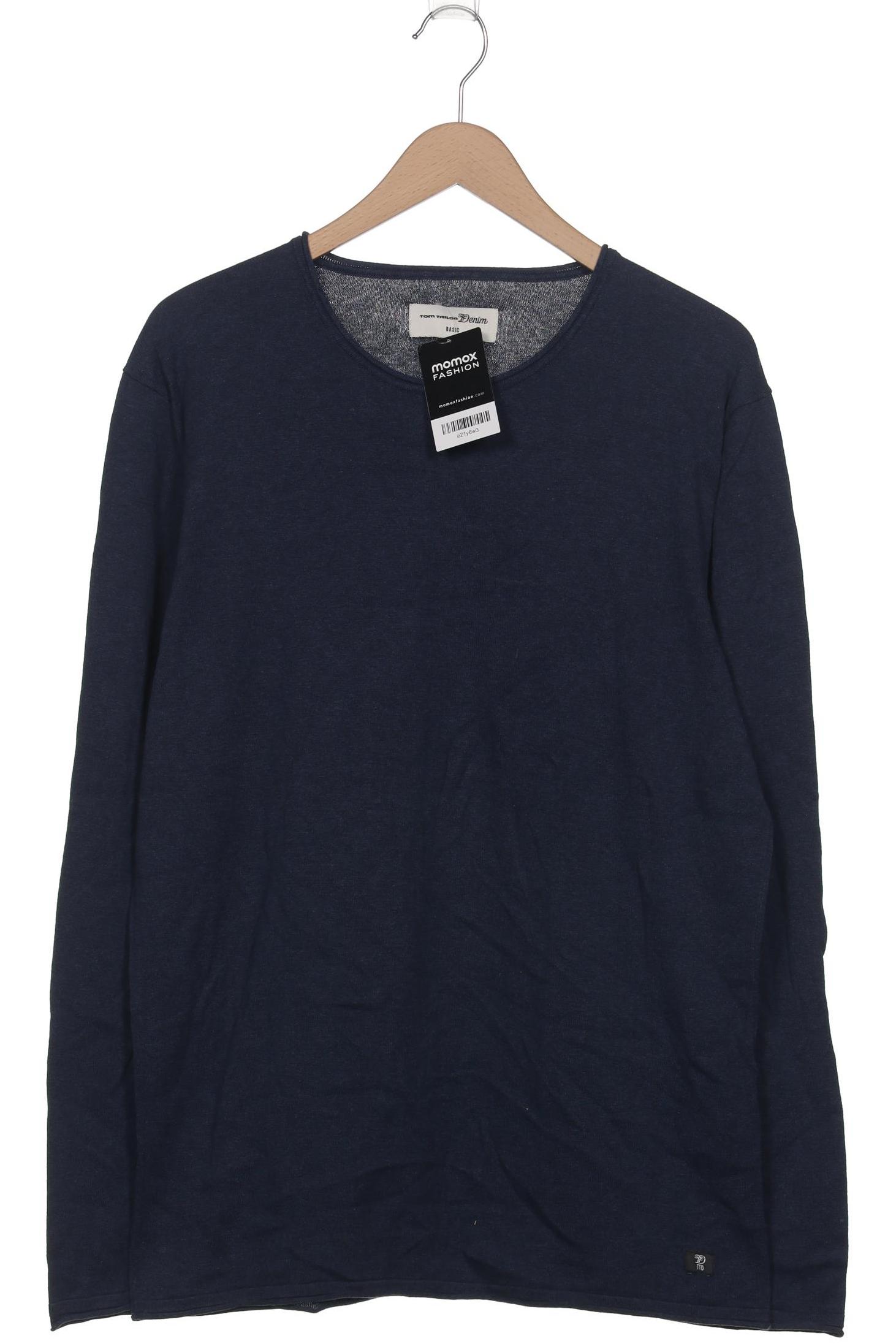 

TOM Tailor Denim Herren Pullover, blau, Gr. 54