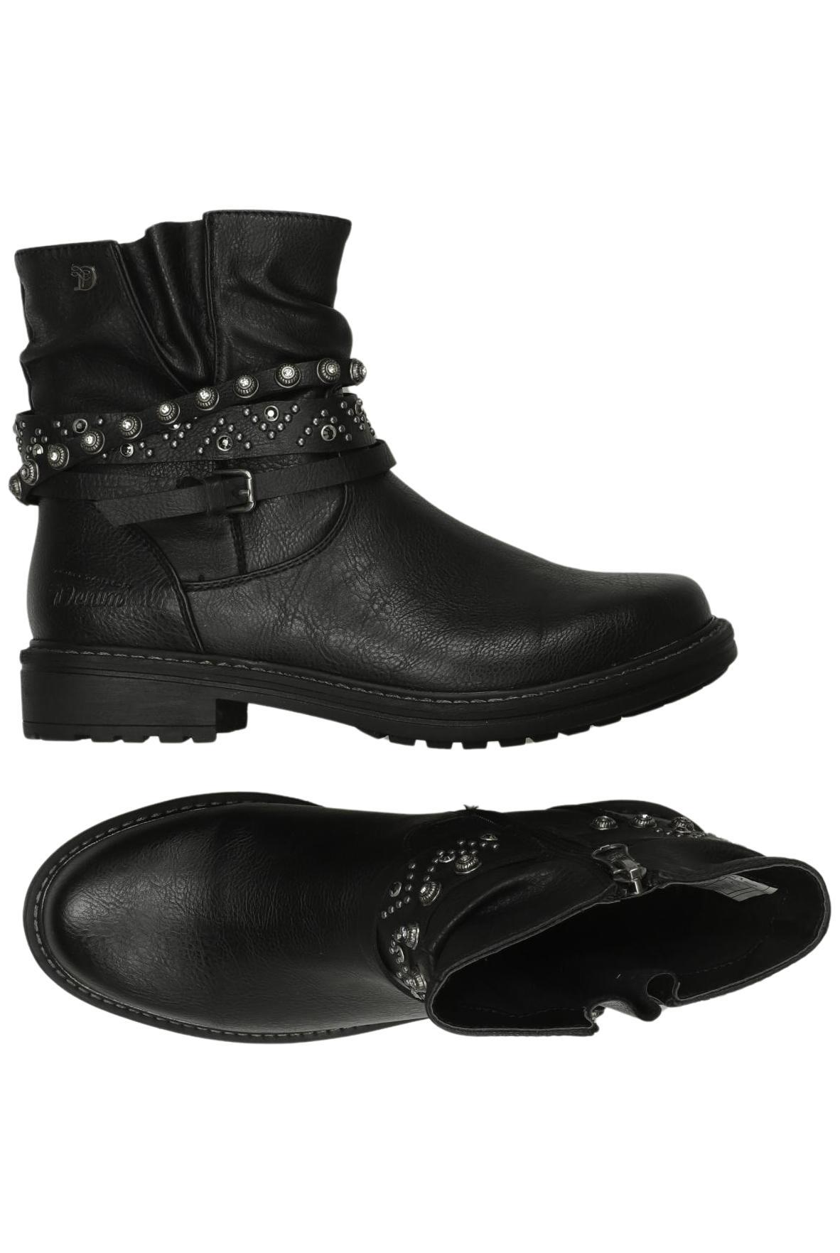 

TOM Tailor Denim Damen Stiefelette, schwarz, Gr. 37