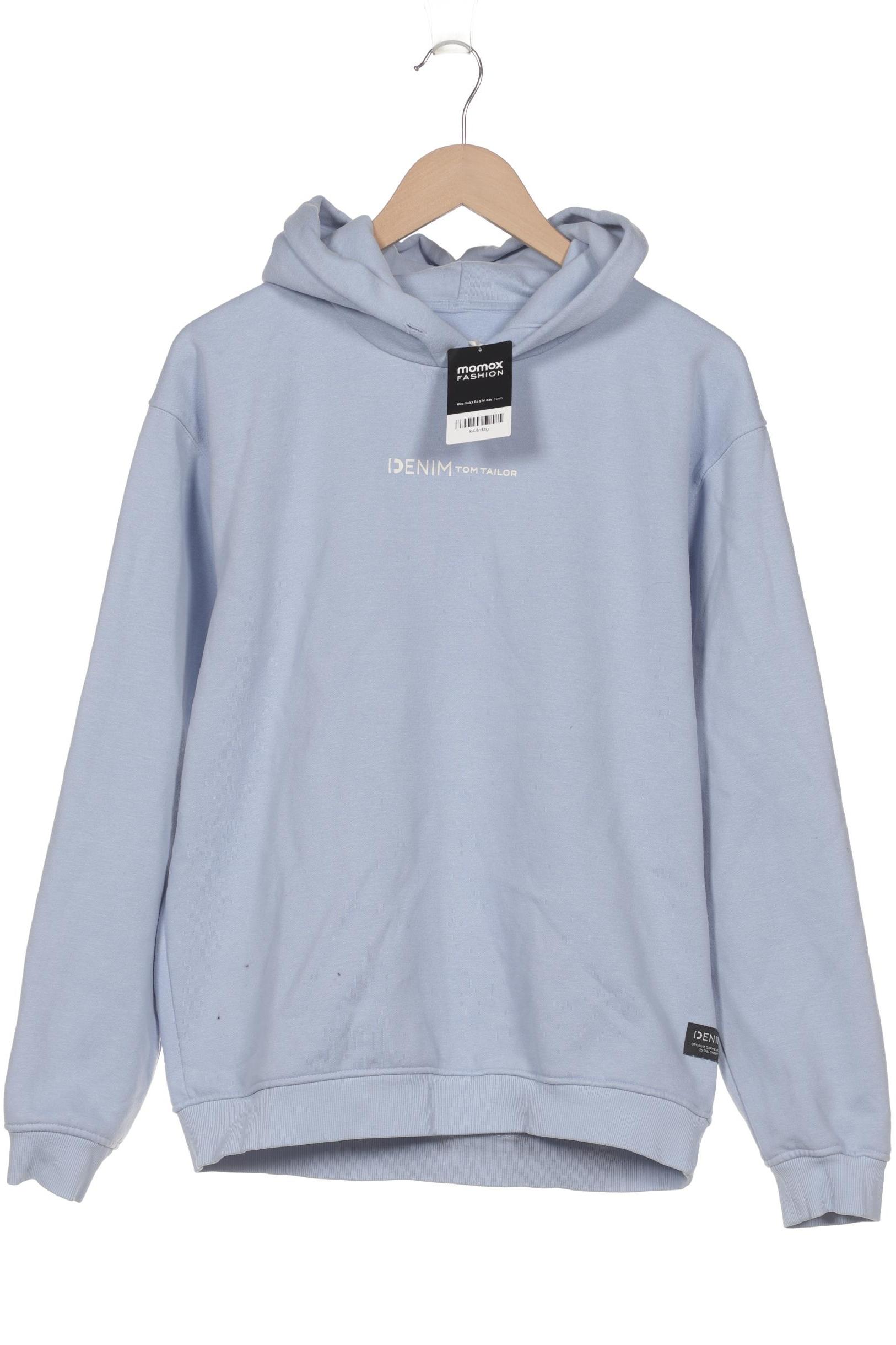 

TOM Tailor Denim Herren Kapuzenpullover, hellblau, Gr. 48